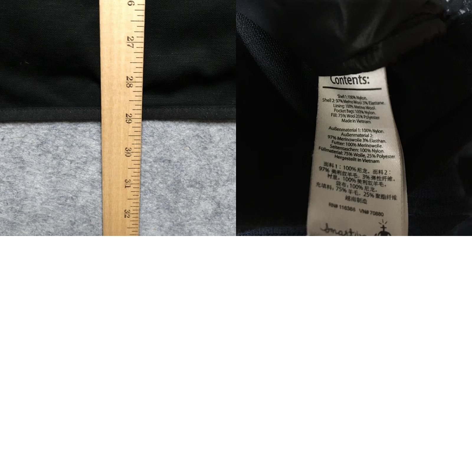 Smartwool VINTAGE Smartwool Vest Mens XL Black PhD Merino Wool Insulated Hybrid Zip Pockets Trail Size US XL / EU 56 / 4 - 9 Thumbnail