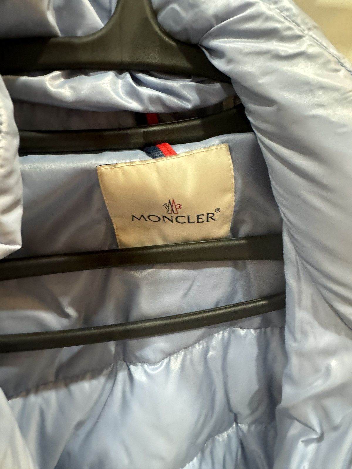 Moncler Moncler down jacket baby blue Size US L / EU 52-54 / 3 - 3 Thumbnail