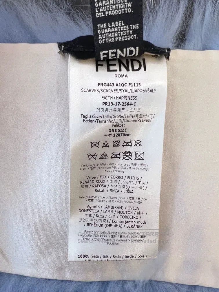 Fendi Fendi size 12*70cm Fur Collar Wrap Size ONE SIZE - 6 Thumbnail