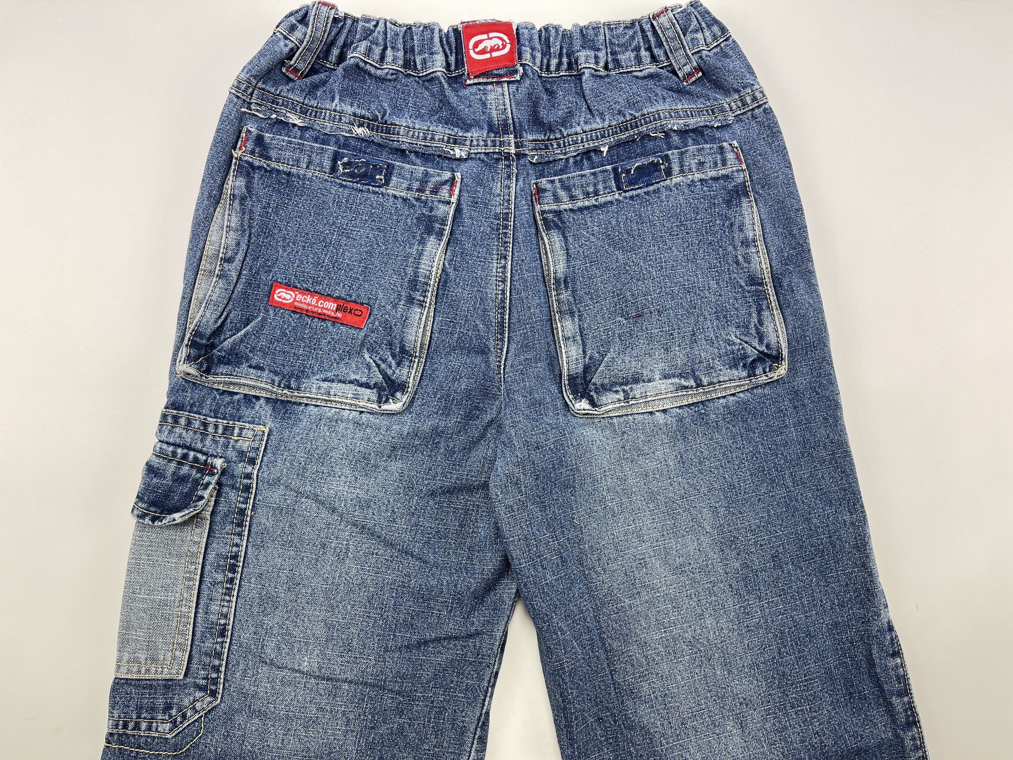 Ecko Unltd. Ecko Unltd jeans, baggy, vintage 90s hip hop skater Y2K W 24 Size US 26 / EU 42 - 3 Thumbnail