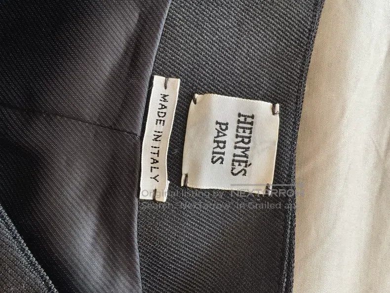 Hermes Hermes Jacket, Show Model, Left Chest Pocket with Leather Size XS / US 0-2 / IT 36-38 - 7 Thumbnail