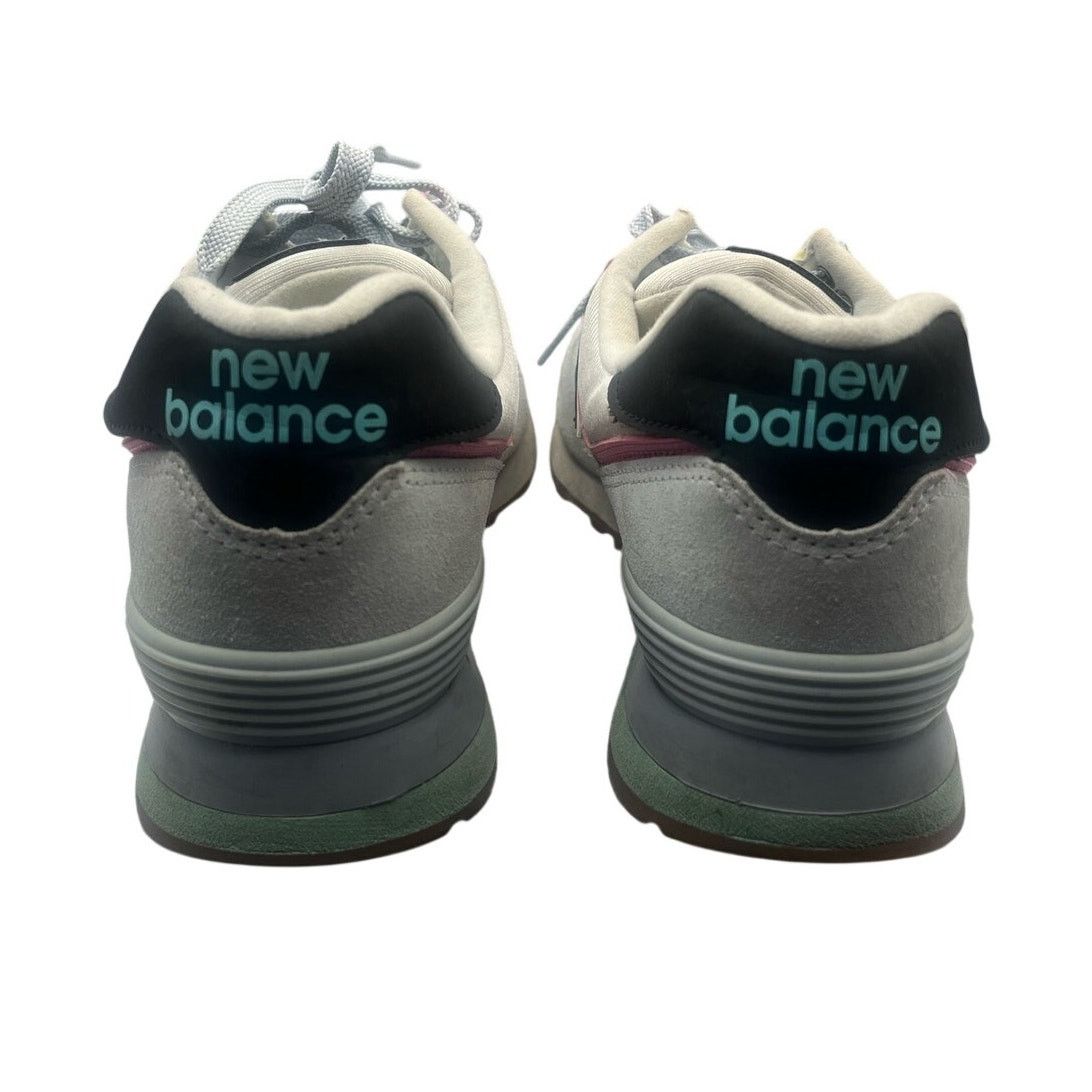 New Balance New Balance 574 White Silver Pink Green Sneakers Women's 8 Size US 11 / EU 44 - 5 Thumbnail