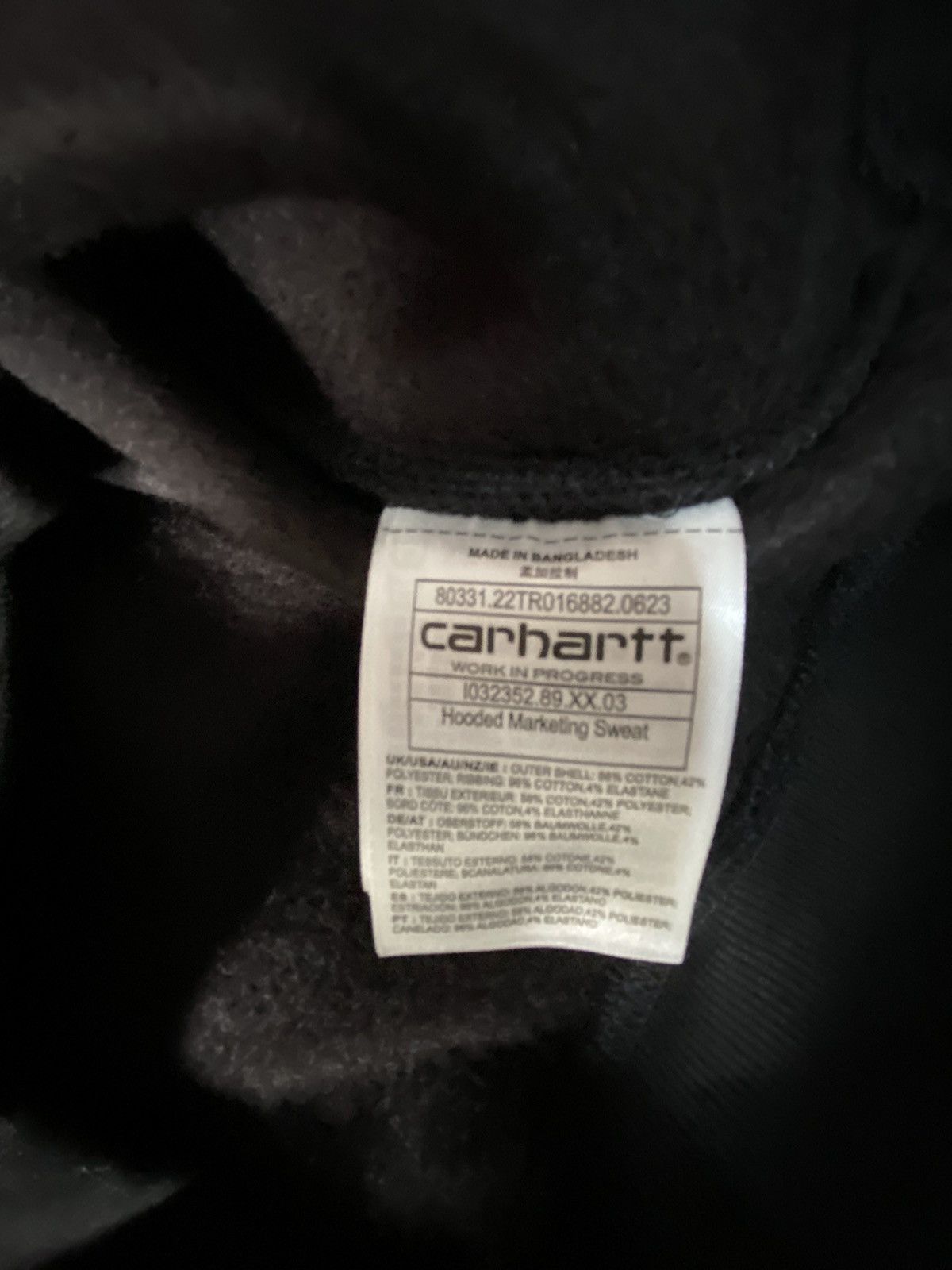 Carhartt Wip Carhartt Wip x BTSN sweatshirt size M black with new Size US M / EU 48-50 / 2 - 16 Thumbnail