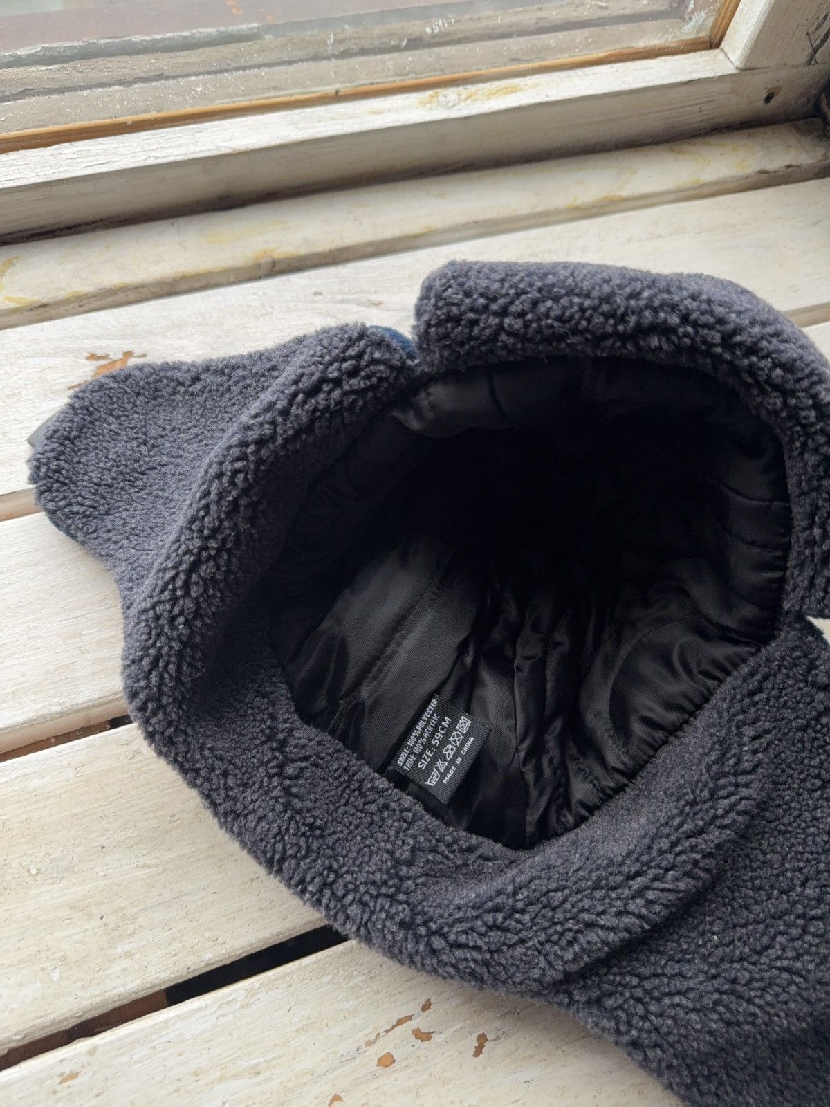 Japanese Brand × Vintage Y2K Vintage Fuzzy Hat Mohair knit Ushanka Fleece Y2K Size ONE SIZE - 7 Thumbnail