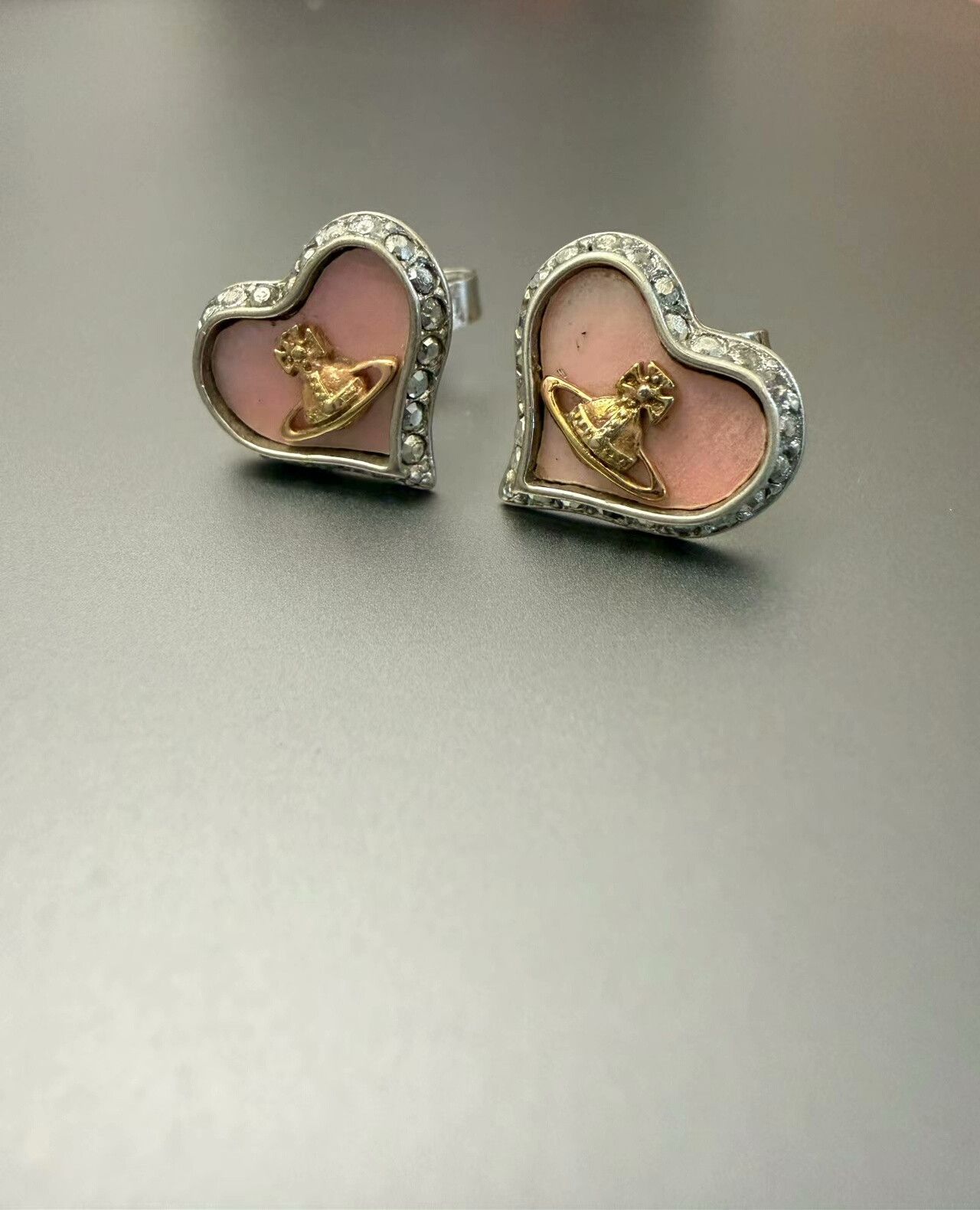 Vivienne Westwood Vivienne Westwood Heart Earrings Size ONE SIZE - 1 Thumbnail