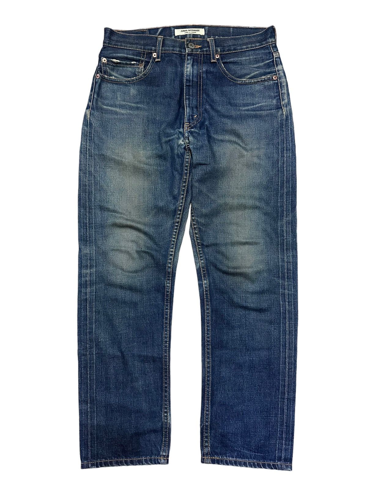 Comme des Garcons Comme Des Garcons Junya Watanabe Selvedge Denim Pants Jeans Size US 31 - 1 Thumbnail