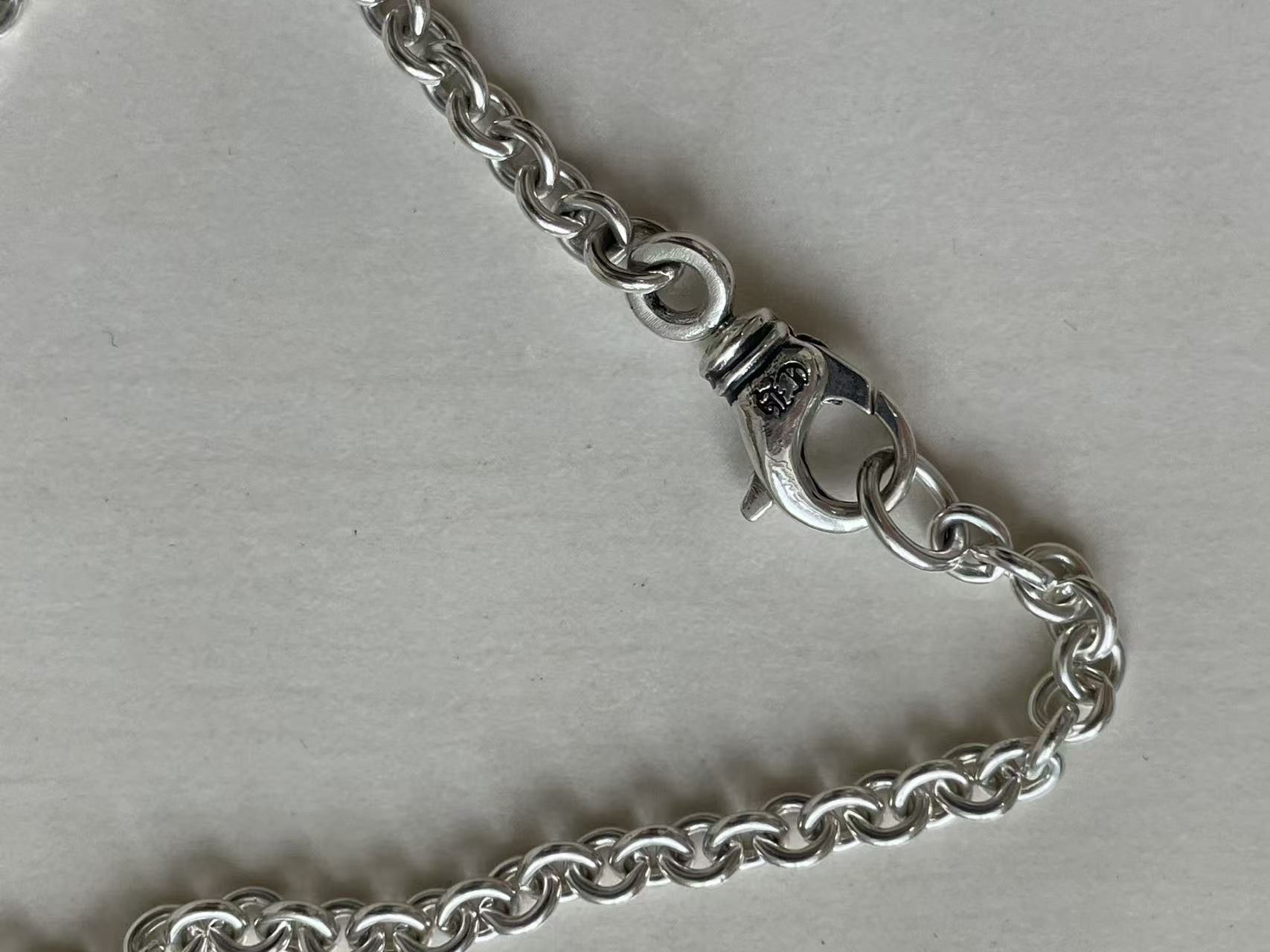 Chrome Hearts Chrome Hearts Silver Ne Chain Lobster Clasp Necklace Size ONE SIZE - 8 Thumbnail