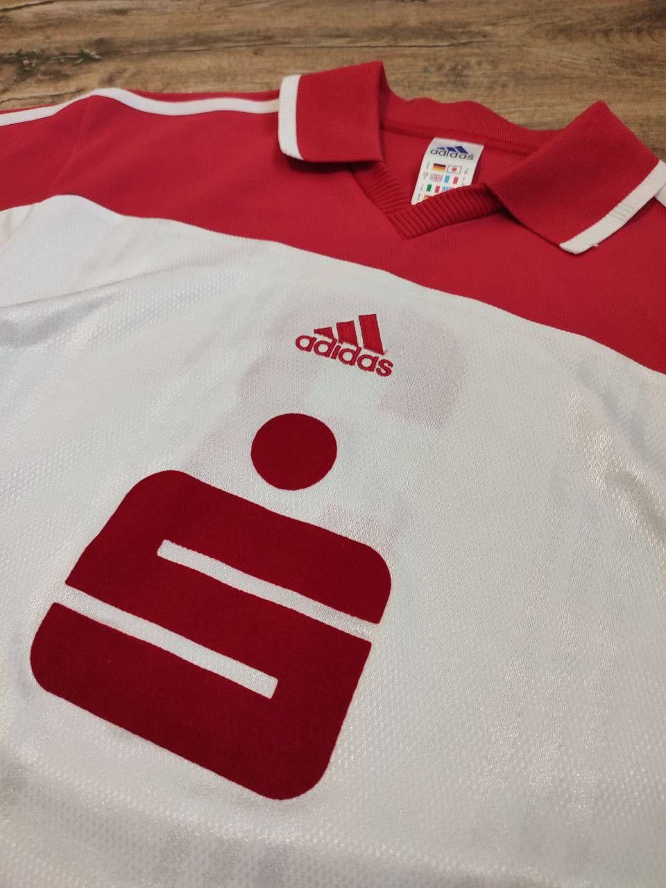 Adidas Adidas Nylon Football Jersey 90s, Sparkasse Logo German Club Size US M / EU 48-50 / 2 - 3 Thumbnail