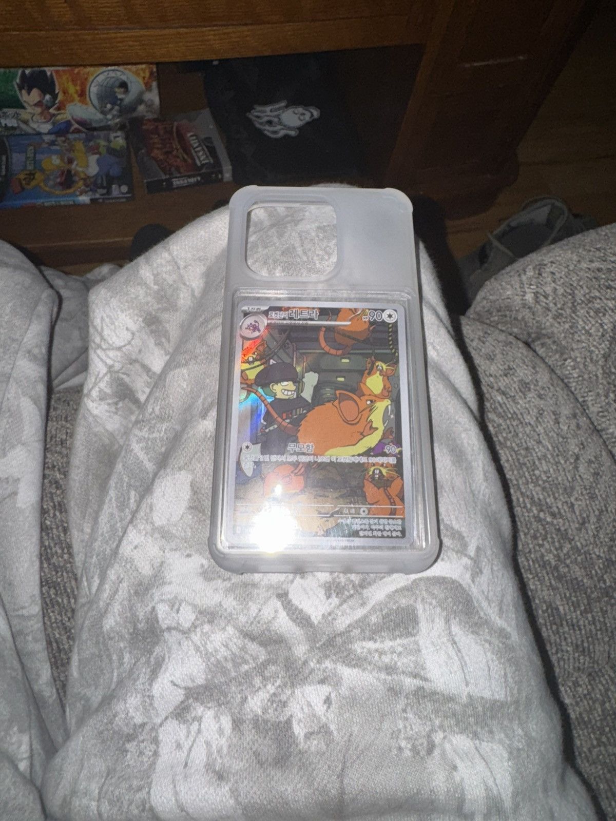 Pokemon Showcased card iphone 15 pro case with two random holos! Size ONE SIZE - 1 Thumbnail