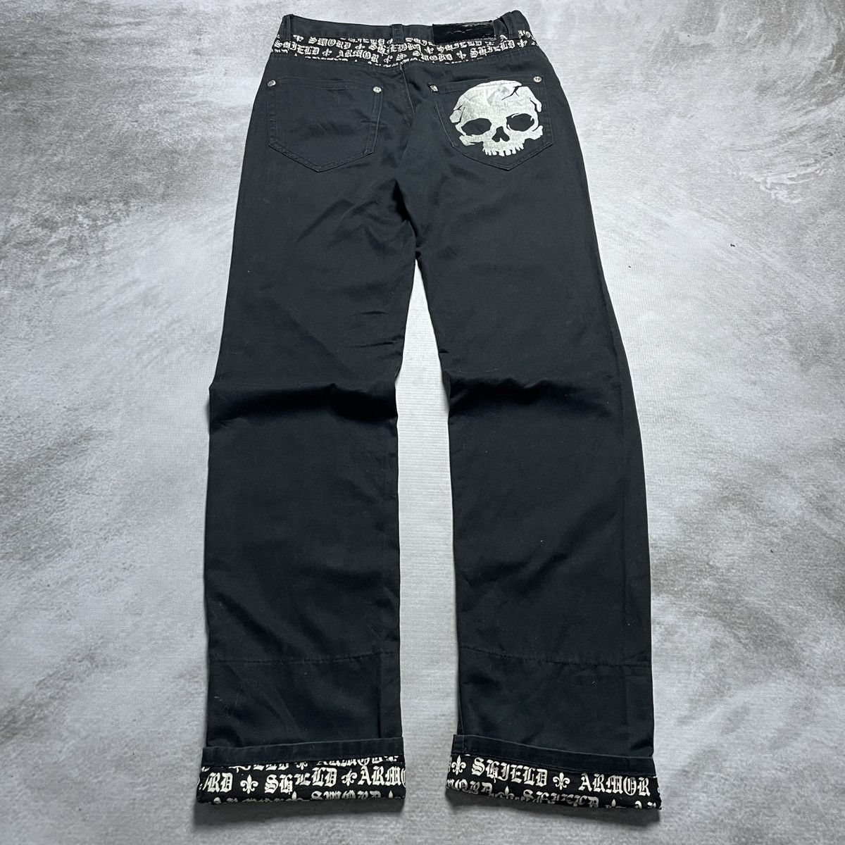 14th Addiction × If Six Was Nine × Japanese Brand 2000’s Nothing Changes Unless I Act - Gothic Pants Size US 30 / EU 46 - 2 Thumbnail