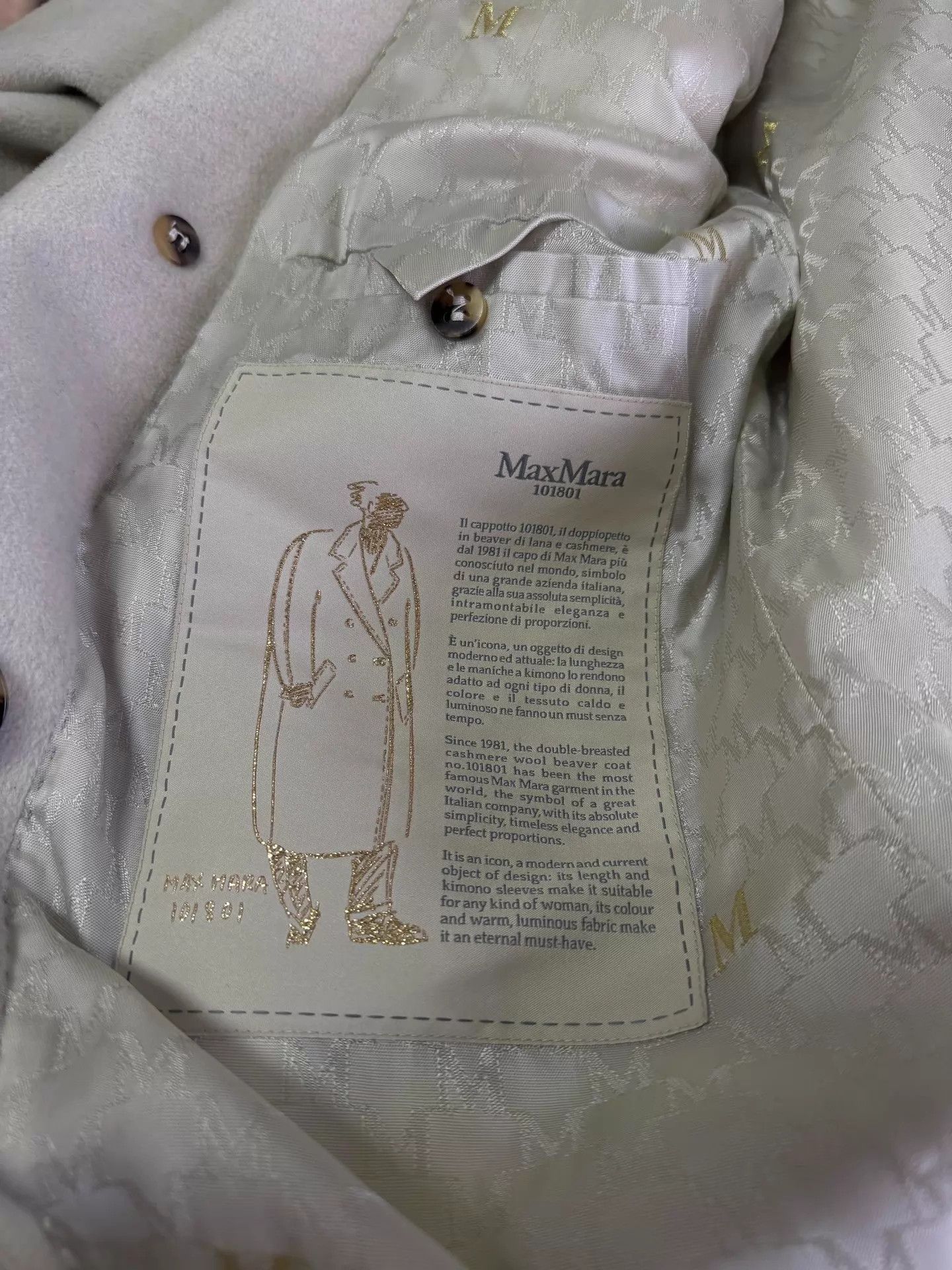 Max Mara Max Mara 101801 Ice White 38 Authentic Size S / US 4 / IT 40 - 4 Thumbnail