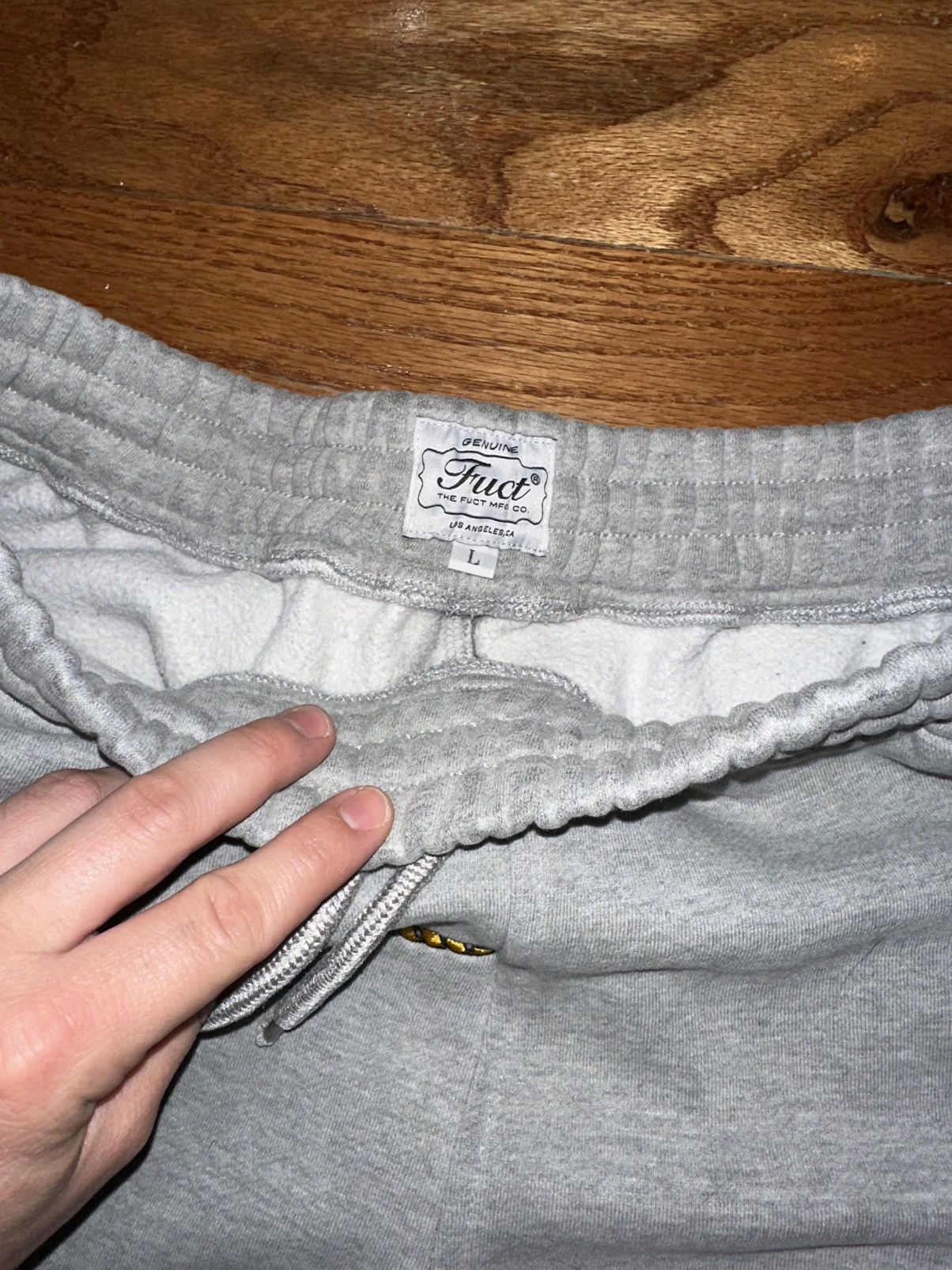 FUCT FUCT All Over Logo Sweatpants Size US 34 / EU 50 - 4 Thumbnail