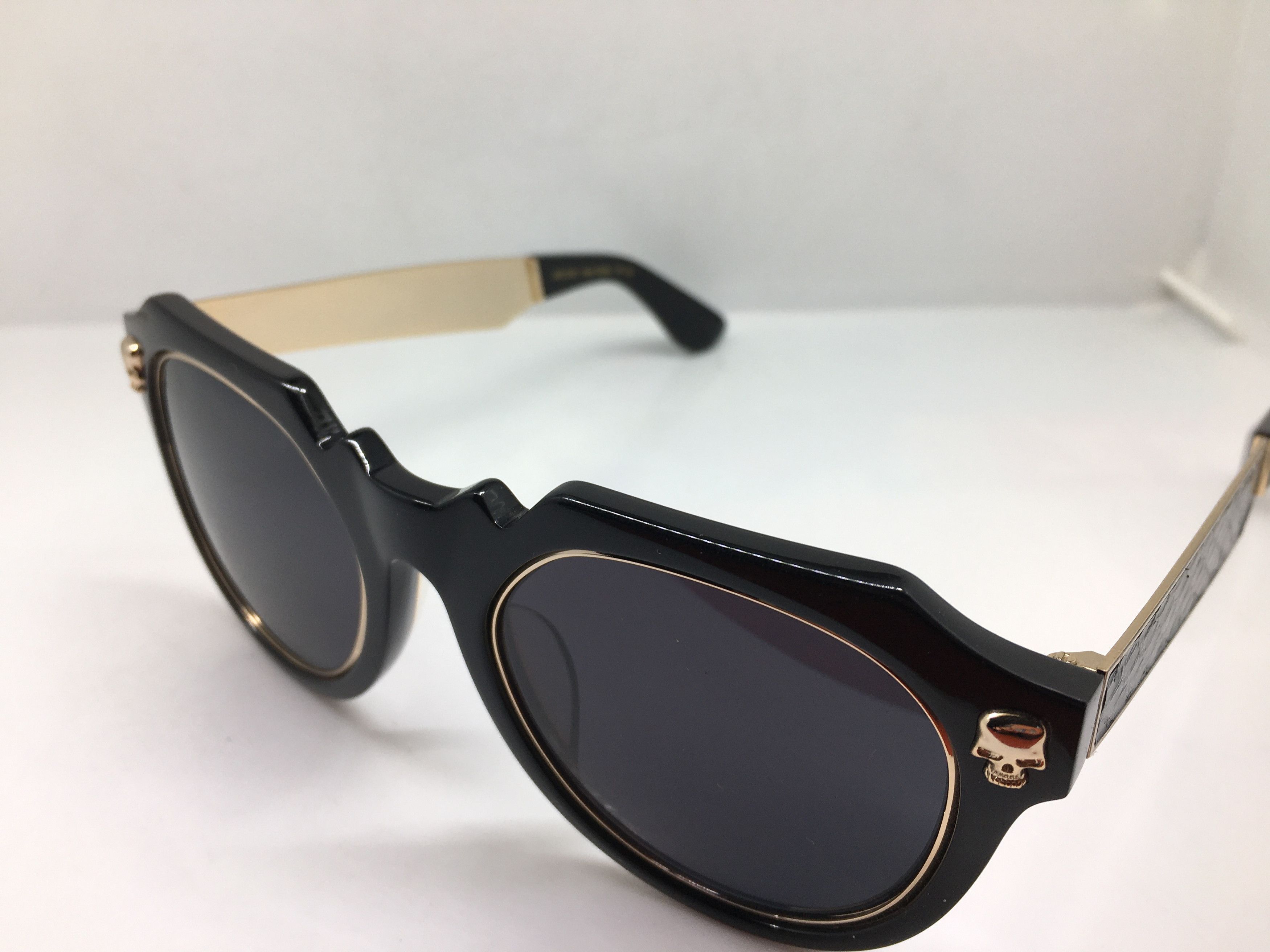 Other EOS E8506S Handmade Acetate Black Sunglasses Frame Size ONE SIZE - 3 Thumbnail