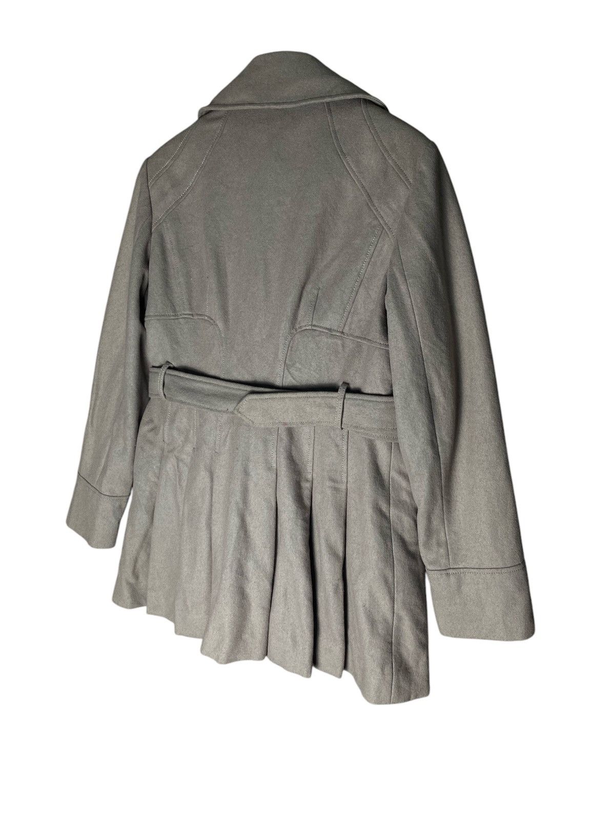 Guess × Vintage Vintage Guess Los Angeles Wool Trench Coat Jacket Size XL / US 12-14 / IT 48-50 - 6 Thumbnail