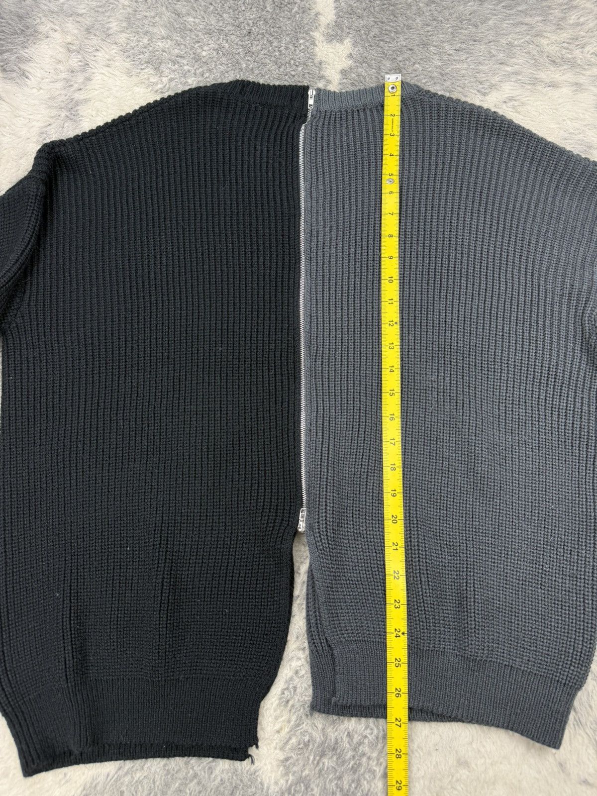 Seditionaries HELLCAT PUNKS Split Zipper Knitwear Rare Design Size US L / EU 52-54 / 3 - 11 Thumbnail