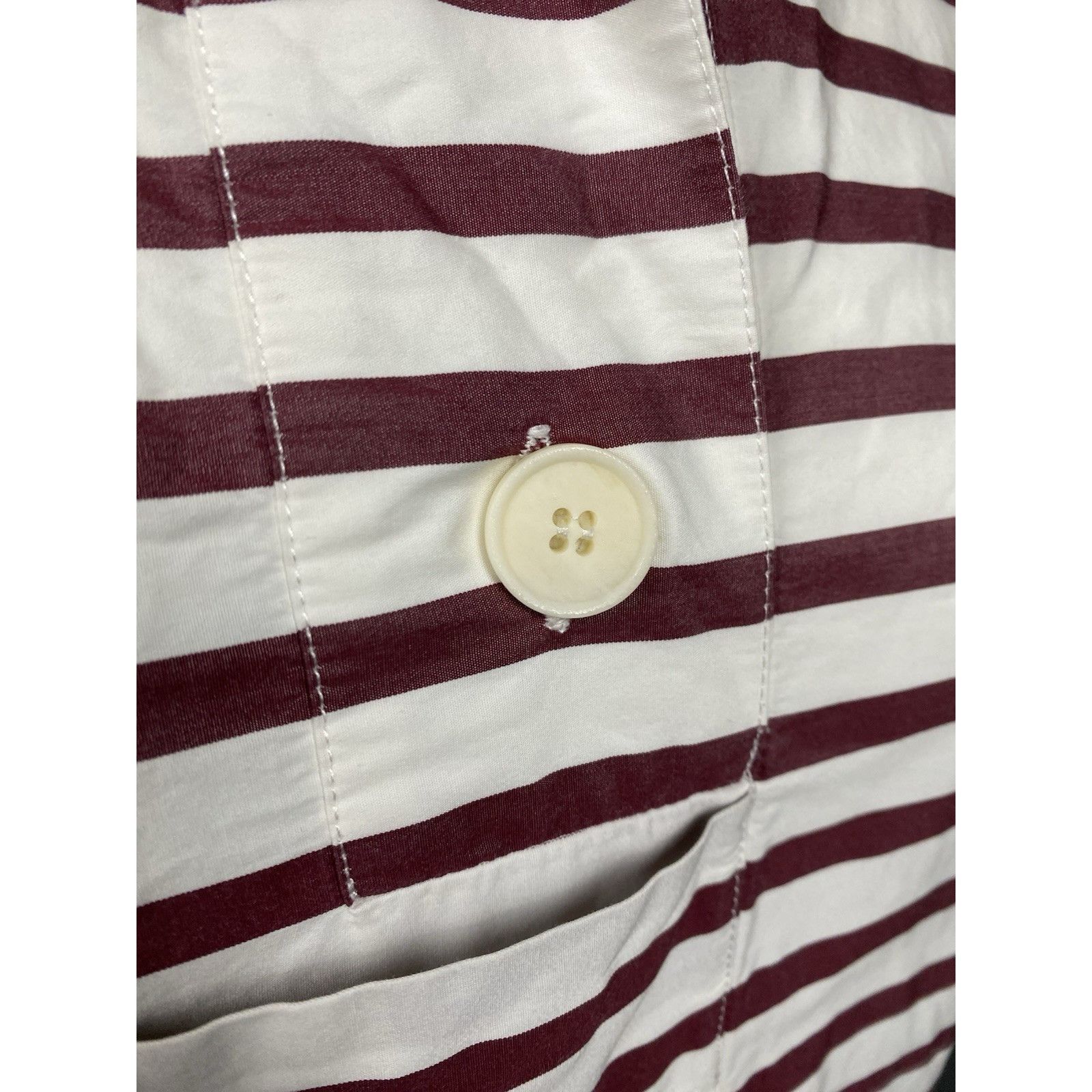 Marni Marni Women's White Purple Striped Sleeveless Top Shirt Size Size M / US 6-8 / IT 42-44 - 8 Thumbnail