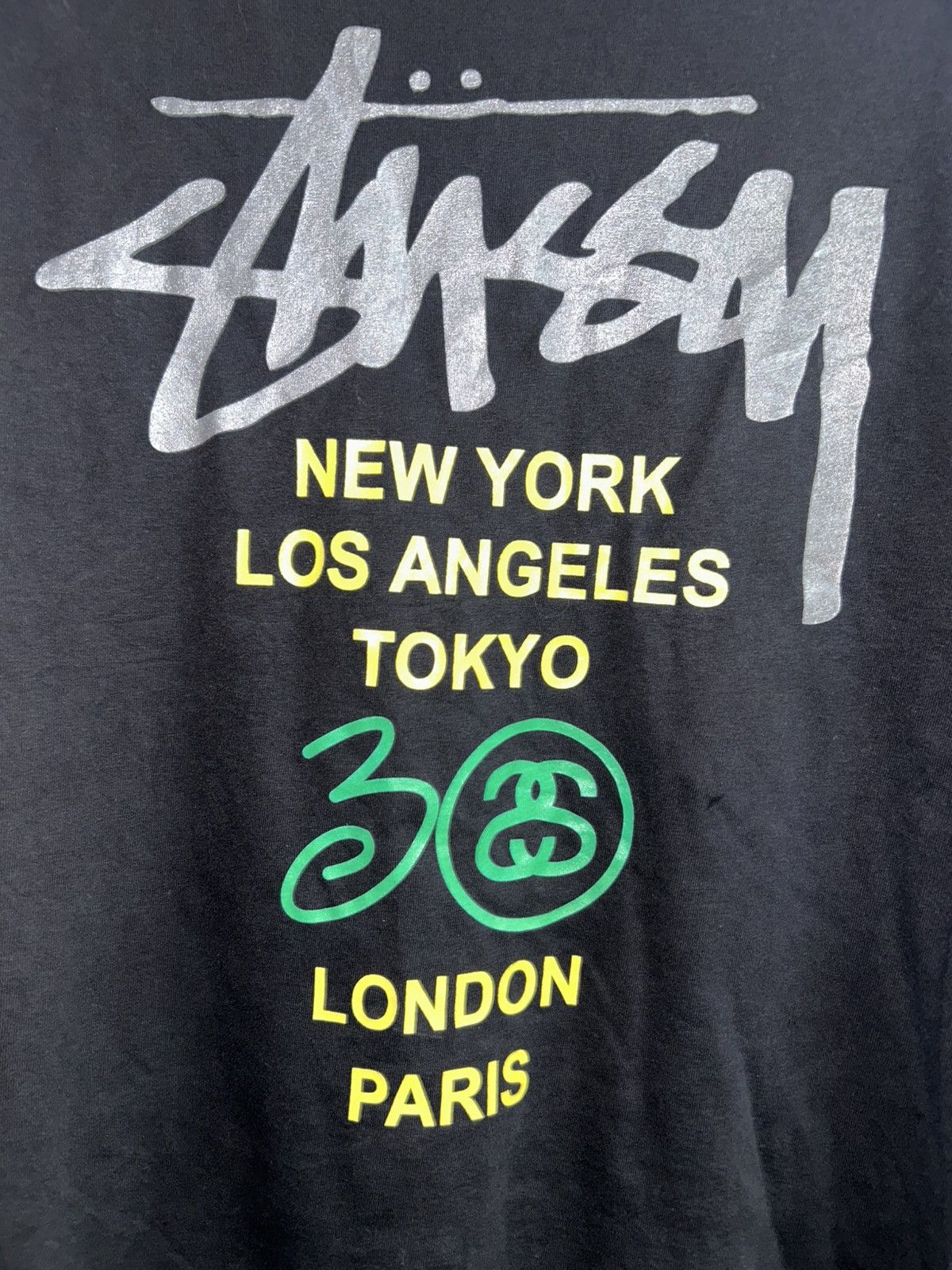 Stussy 30th Anniversary World Tour Tee Size US M / EU 48-50 / 2 - 12 Thumbnail