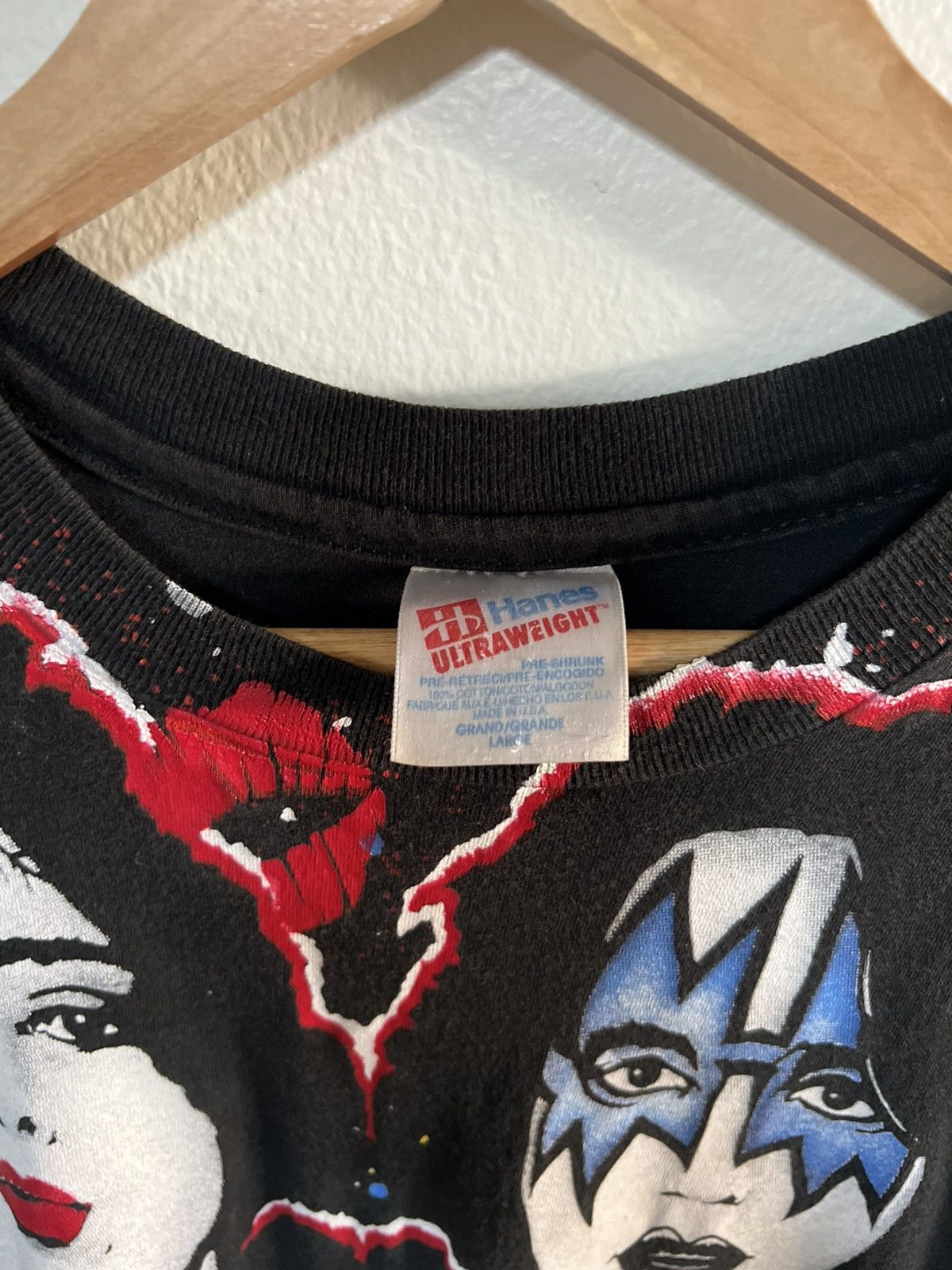 Vintage VINTAGE KISS AOP JAPAN 1992‘s🔥 Size US L / EU 52-54 / 3 - 5 Thumbnail