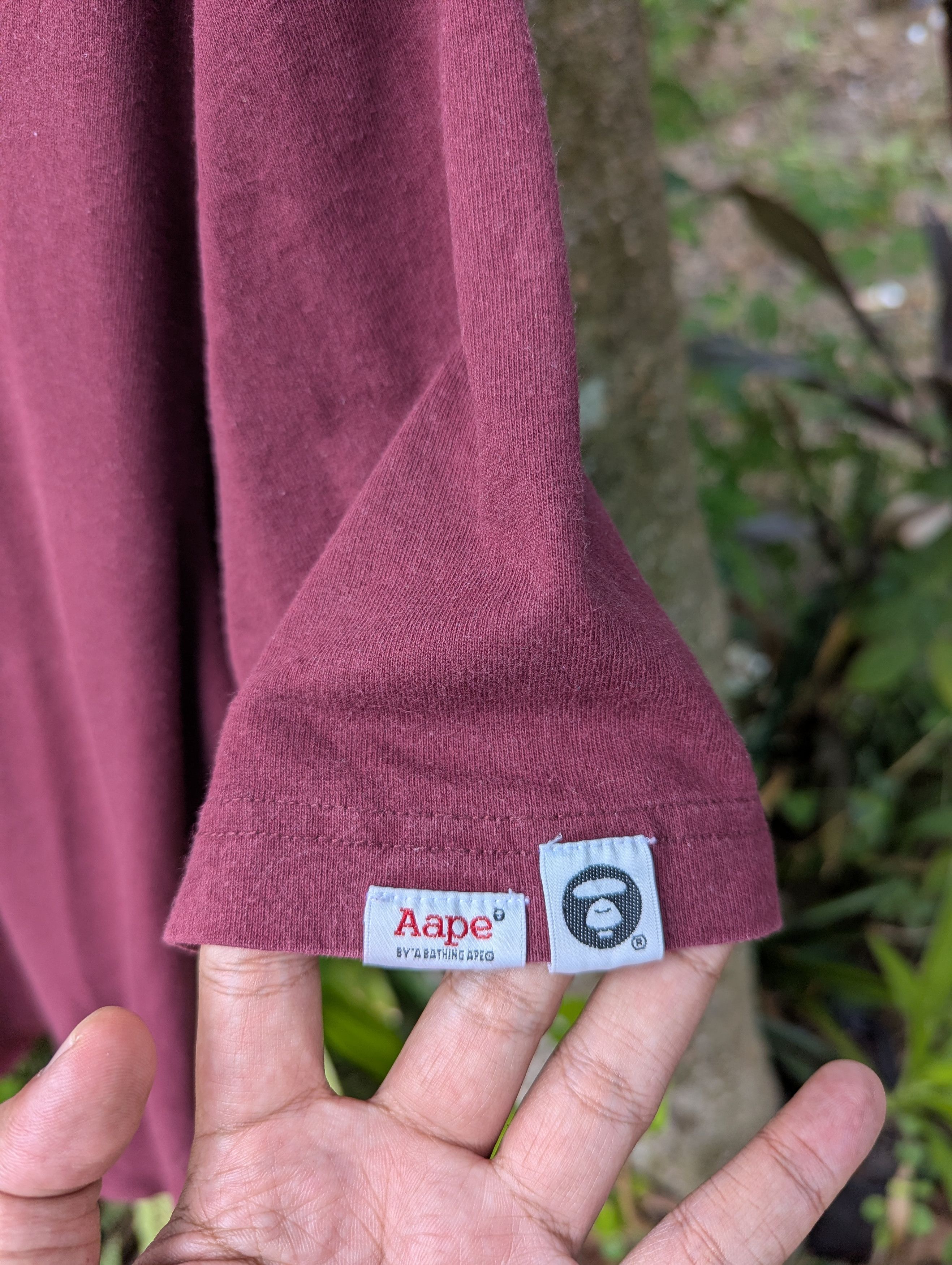 Aape AAPE BY BAPE SOMEWHERE IN THE AAPE UNIVERSE TSHIRT Size US L / EU 52-54 / 3 - 3 Thumbnail
