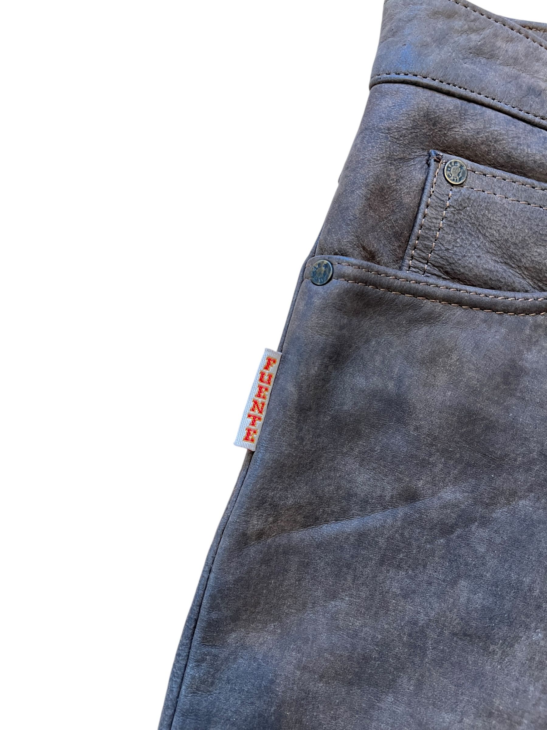 Vintage Vintage Brown Leather Motorcycle Pants Size US 30 / EU 46 - 3 Thumbnail