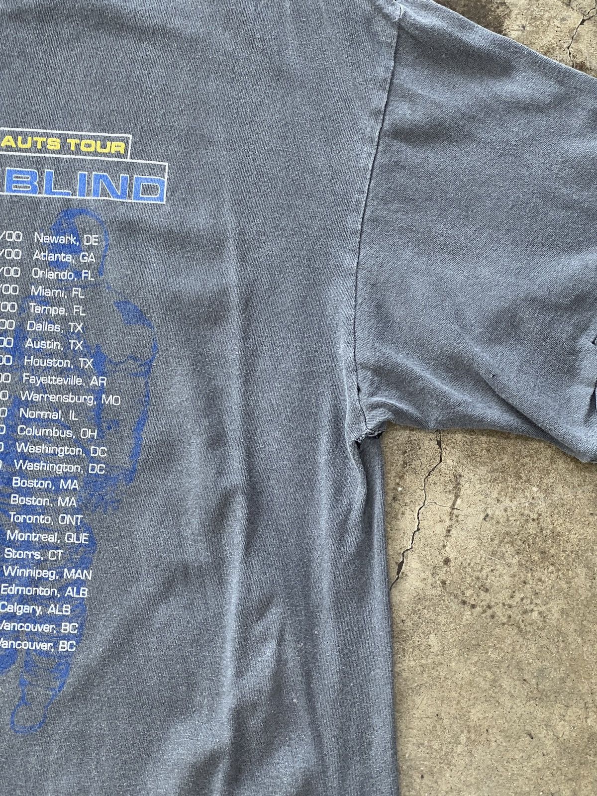 Band Tees Vintage 2000 Third Eye Blind Blue Band Tee Large Size US L / EU 52-54 / 3 - 13 Thumbnail