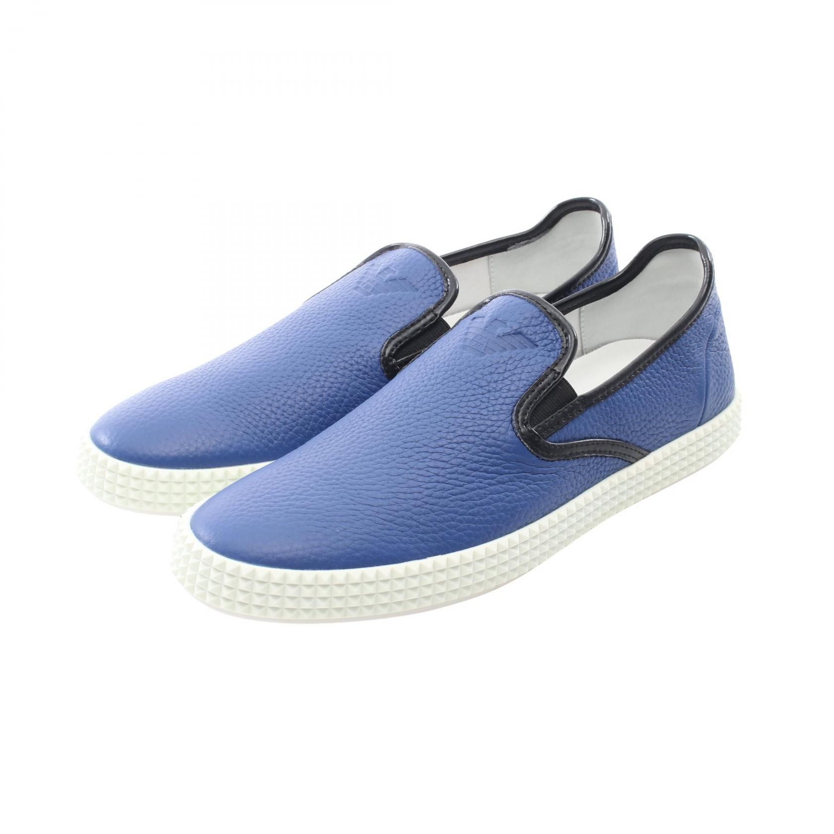 Emporio Armani Emporio Armani Emporio Armani Leather Slip On Shoes Leather Shoes DUTY FREE for USA Size ONE SIZE - 1 Thumbnail