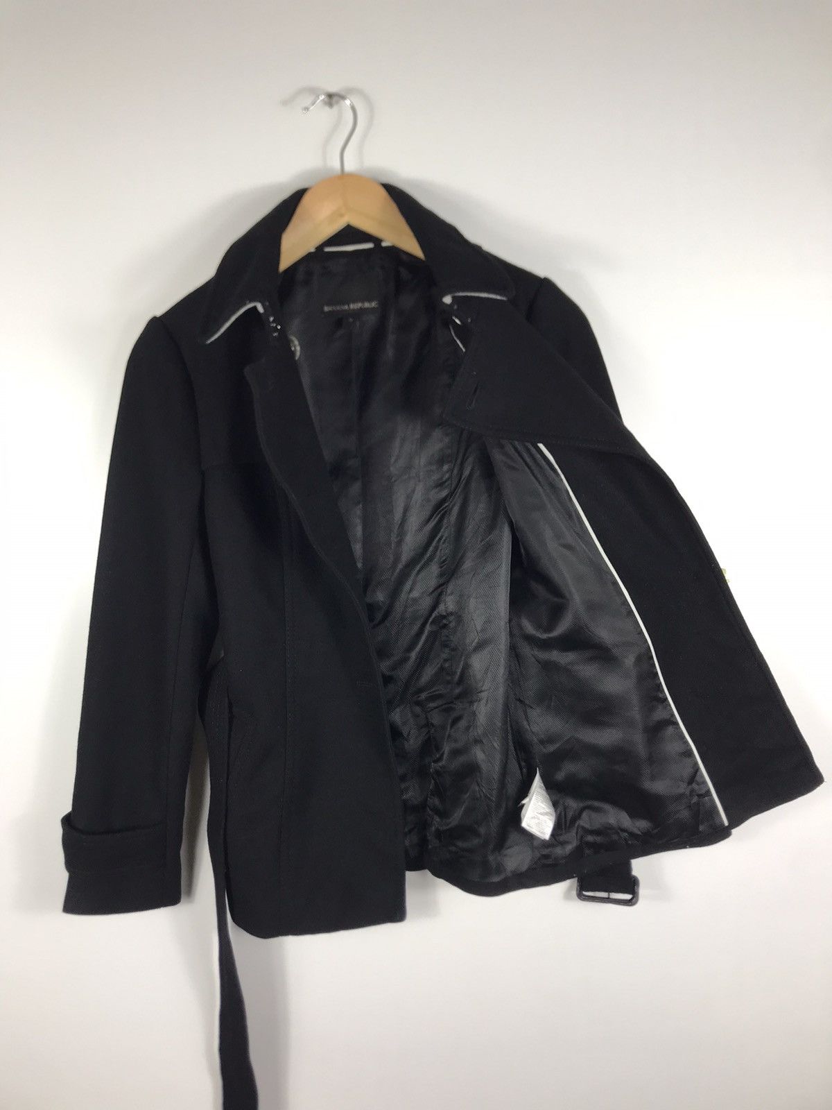 Banana Republic × Fashion Nova 🌟Banana Republic Nova Fides Wool Button Coat Jacket Size XS / US 0-2 / IT 36-38 - 8 Thumbnail