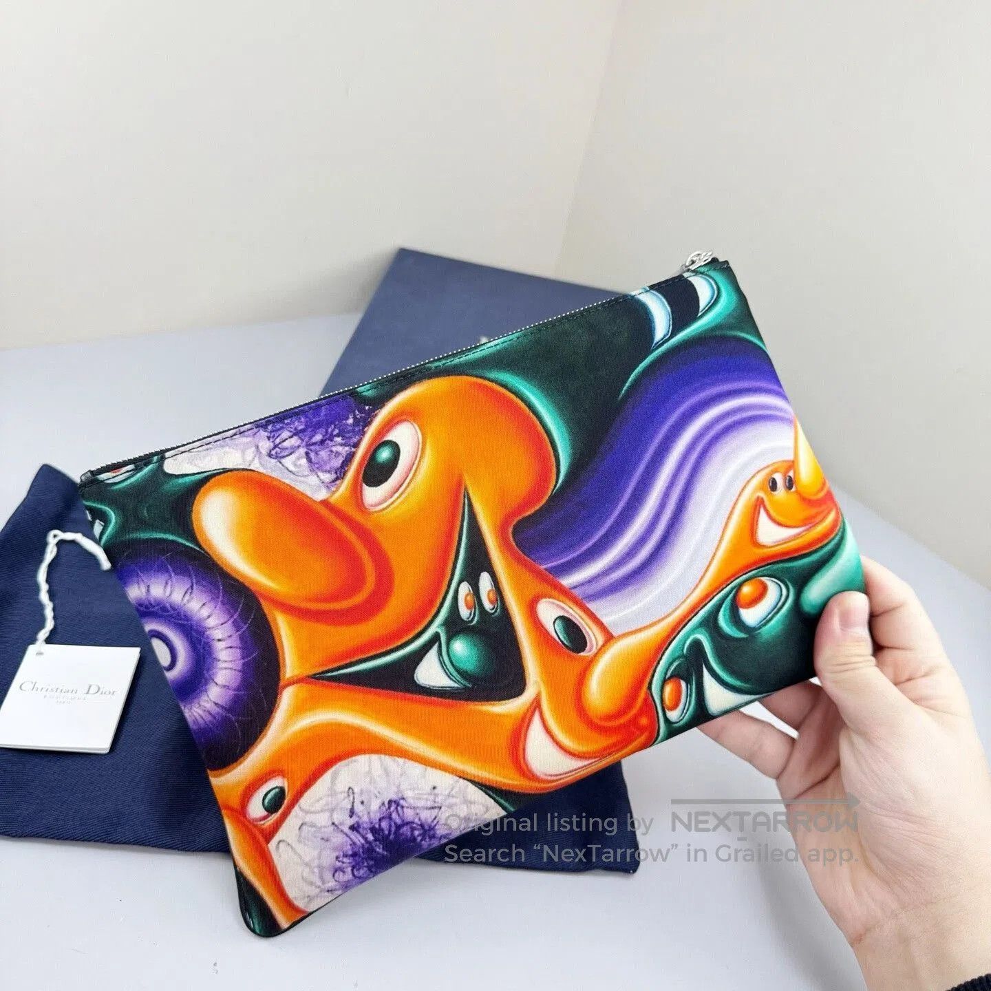 Dior Dior Kenny Scharf Collaboration Clutch. Size ONE SIZE - 3 Thumbnail