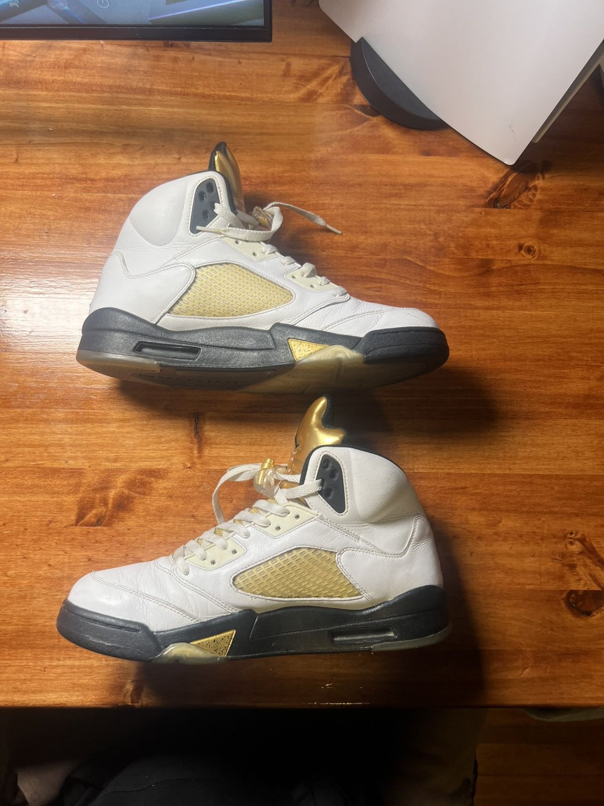 Jordan Brand Air Jordan 5 Retro Olympic Size 12 Size US 12 / EU 45 - 6 Thumbnail
