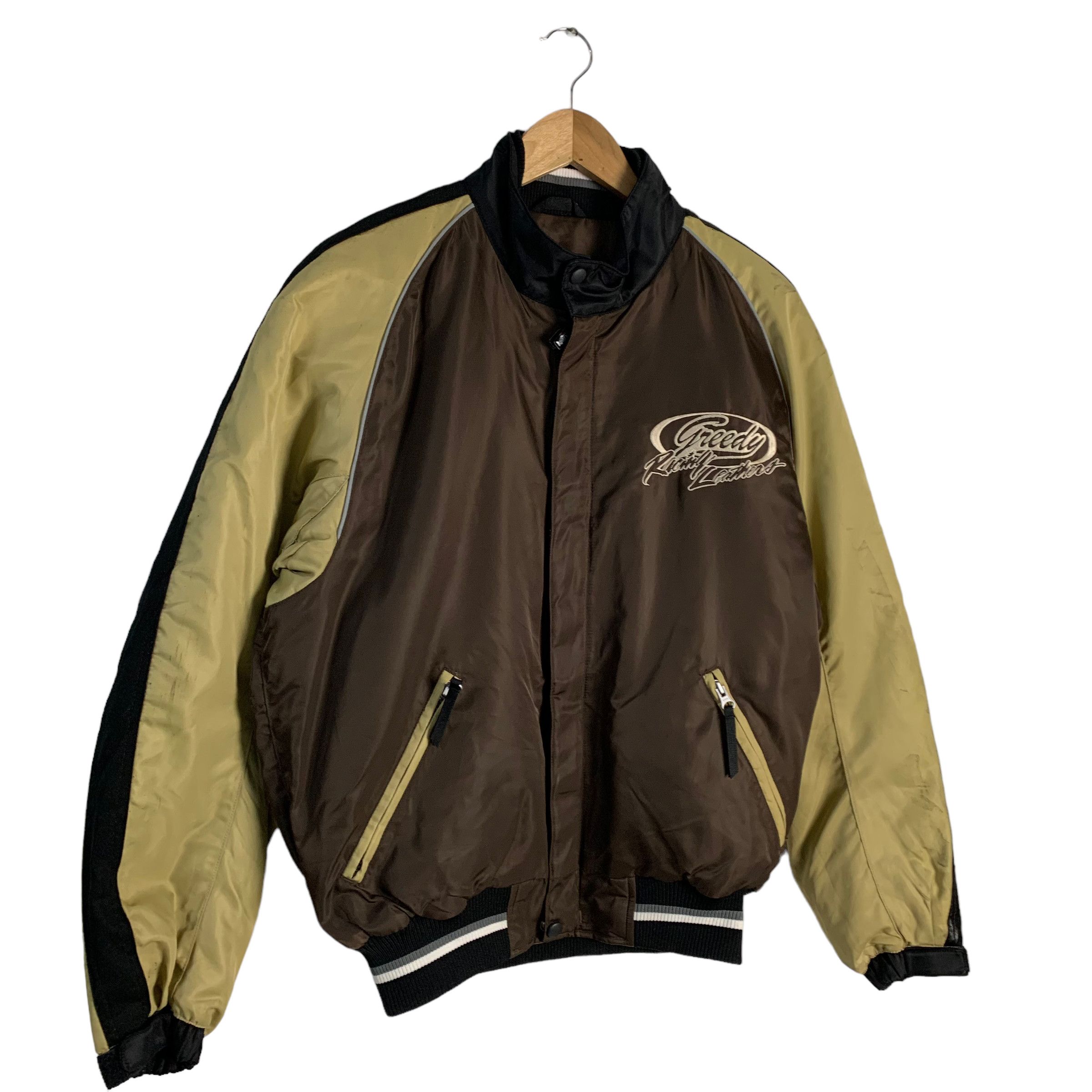 Japanese Brand Vintage Greedy Racing Motorcycle Jacket Size US M / EU 48-50 / 2 - 4 Thumbnail
