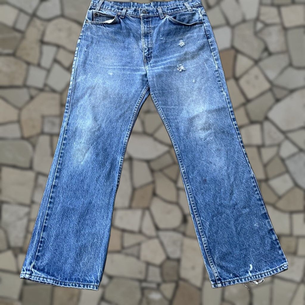 Levi's VINTAGE Levi's 517 Bootcut Denim Jeans W36 L30 Blue
