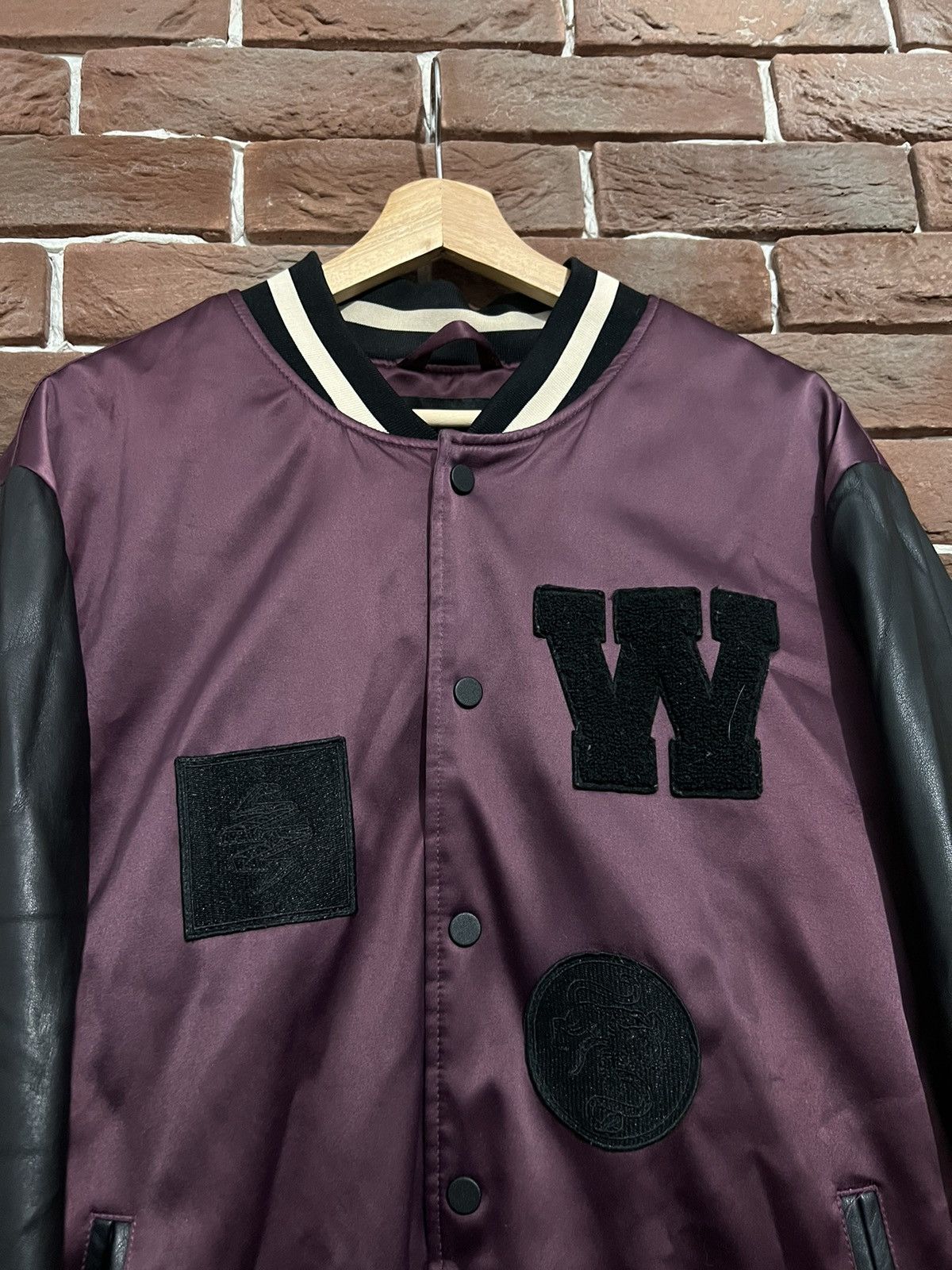 H&M The Weeknd XO Band Jacket Burgund Rare H&m Collab Streetwear Size US XL / EU 56 / 4 - 3 Thumbnail