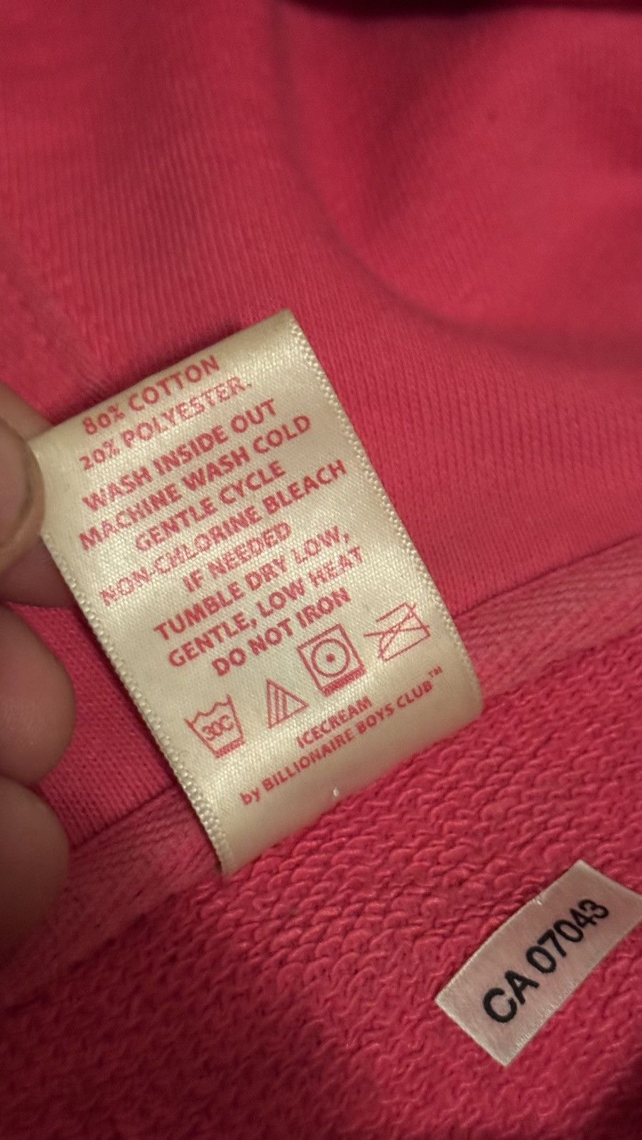 Billionaire Boys Club Billionaire Boys Club Ice Cream Running Dog hoodie pink Size US M / EU 48-50 / 2 - 8 Thumbnail