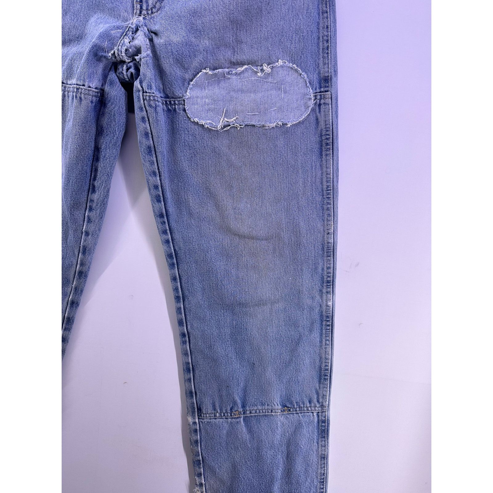 Dickies Blue Dickies Rough Patched Demin Jeans Size 36/34 Size US 36 / EU 52 - 6 Thumbnail