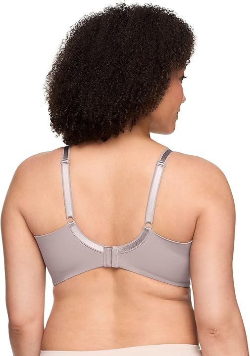 Warner Bros NWT Warner's No Side Effects wire free bra Mink grey 2XL Size ONE SIZE - 2 Thumbnail