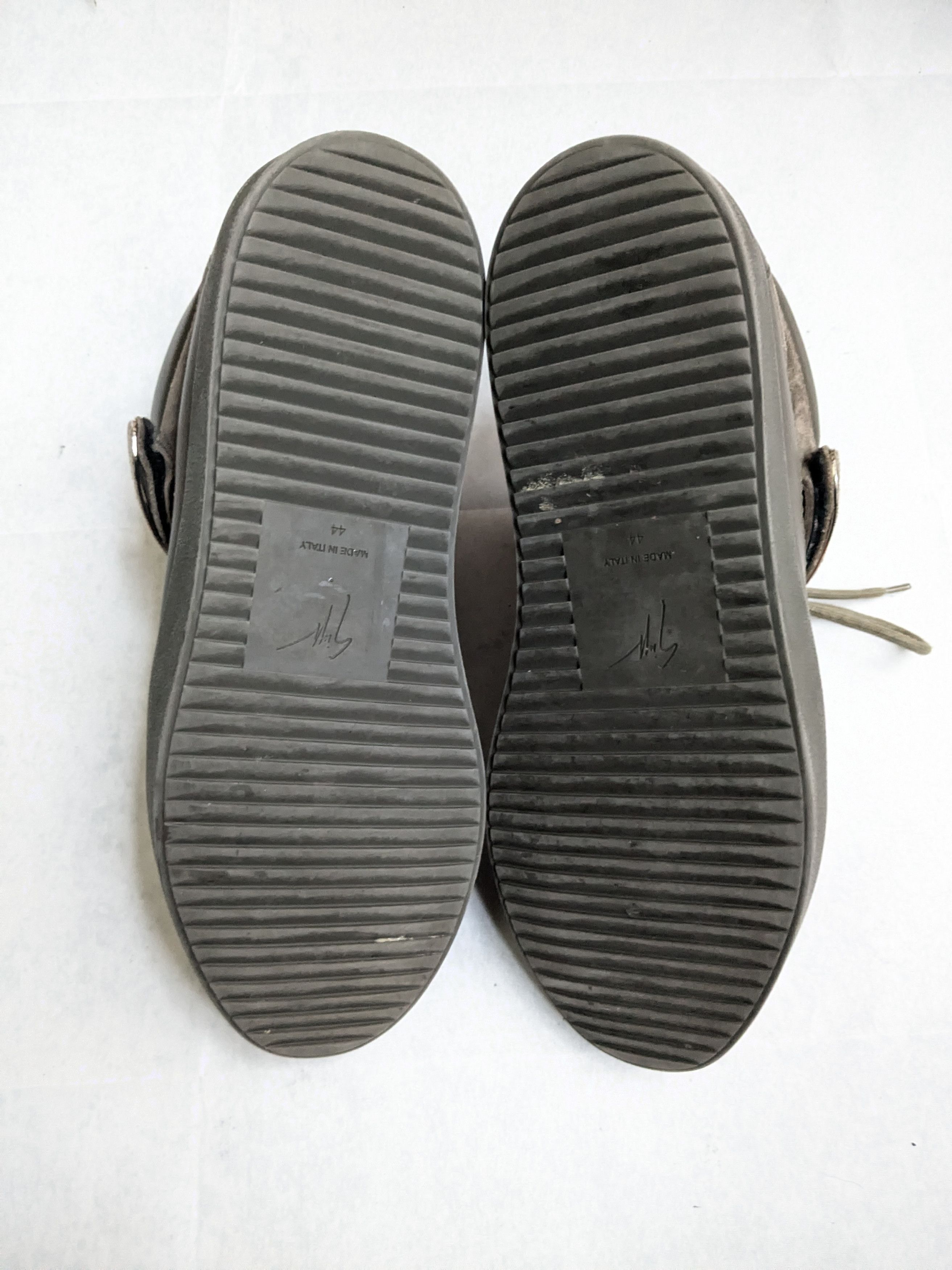 Giuseppe Zanotti Giuseppe Zanotti High Tops Brown Suede 11 44 High Size US 11 / EU 44 - 13 Thumbnail