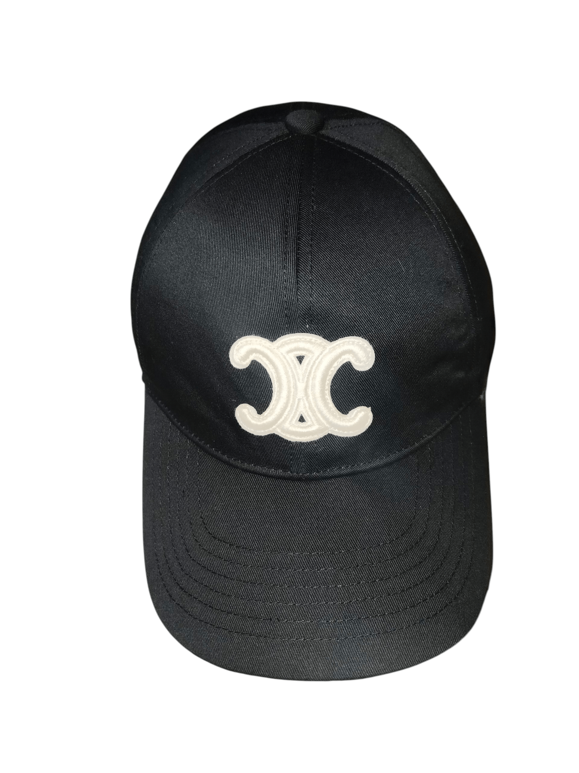 Celine CELINE Black Baseball Cap Size ONE SIZE - 1 Thumbnail