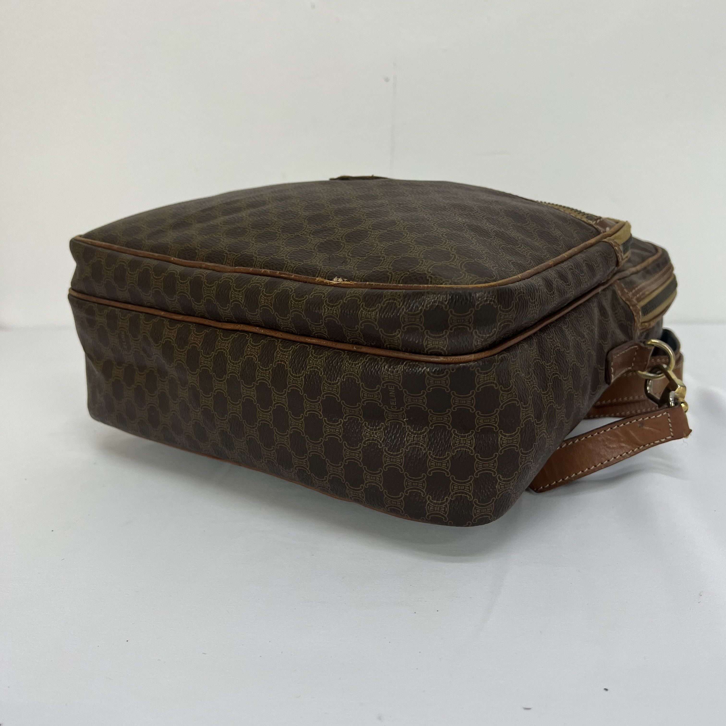 Celine Vintage Celine Macadam Messenger Bag Size ONE SIZE - 6 Thumbnail