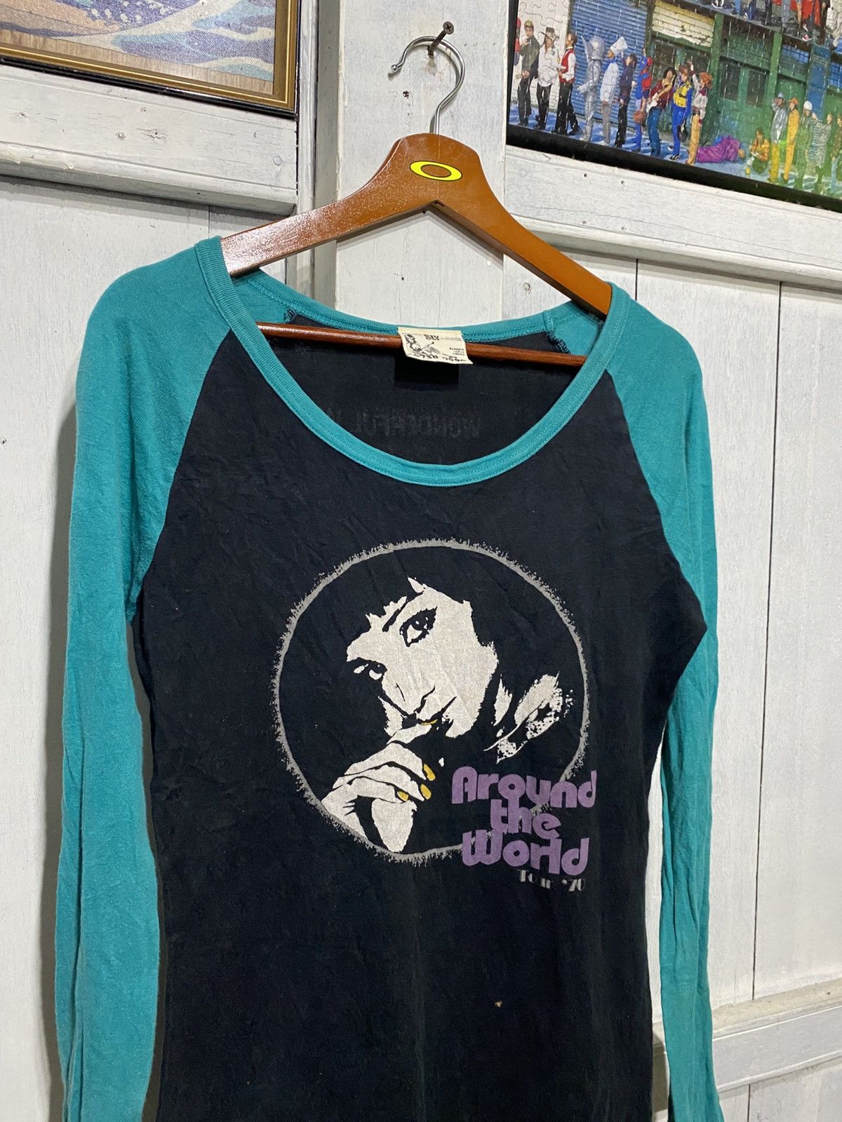 Hysteric Glamour × Japanese Brand × Vintage Vintage Sly Around The World 70's Raglan Tshirt Size S / US 4 / IT 40 - 3 Thumbnail