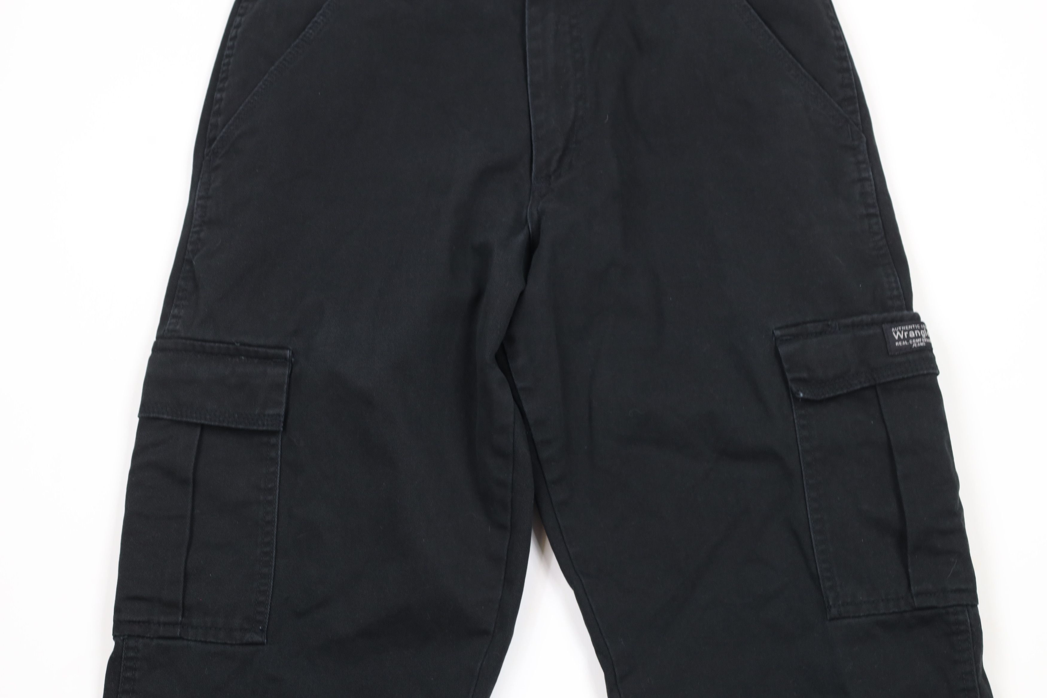 Vintage × Wrangler Vintage Wrangler Baggy Loose Fit Cargo Pants Black Cotton Size US 30 / EU 46 - 3 Thumbnail