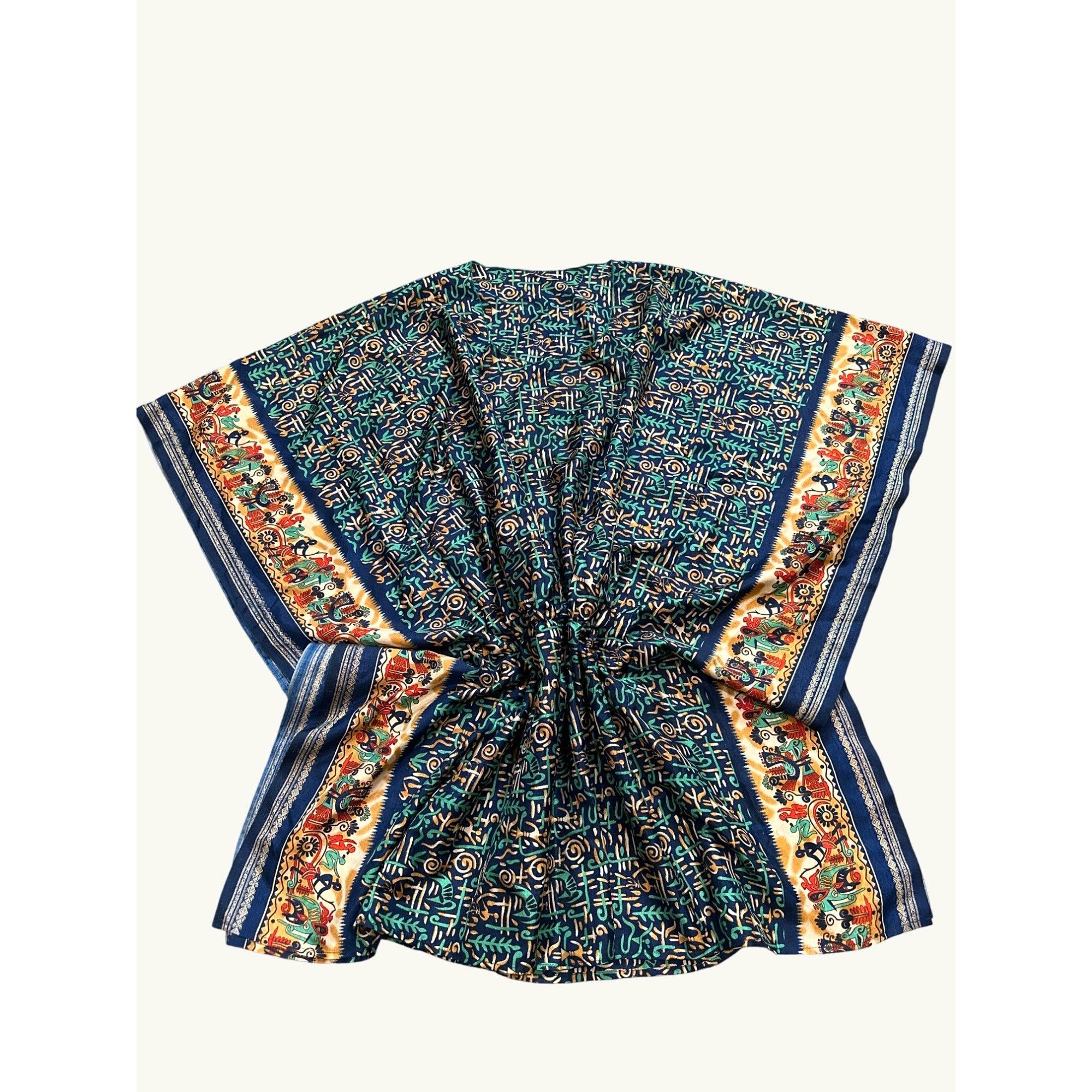 Other CCC Vintage Ethnic Kaftan Kimono Boho Robe Chic Unique Cultu Size ONE SIZE - 3 Thumbnail