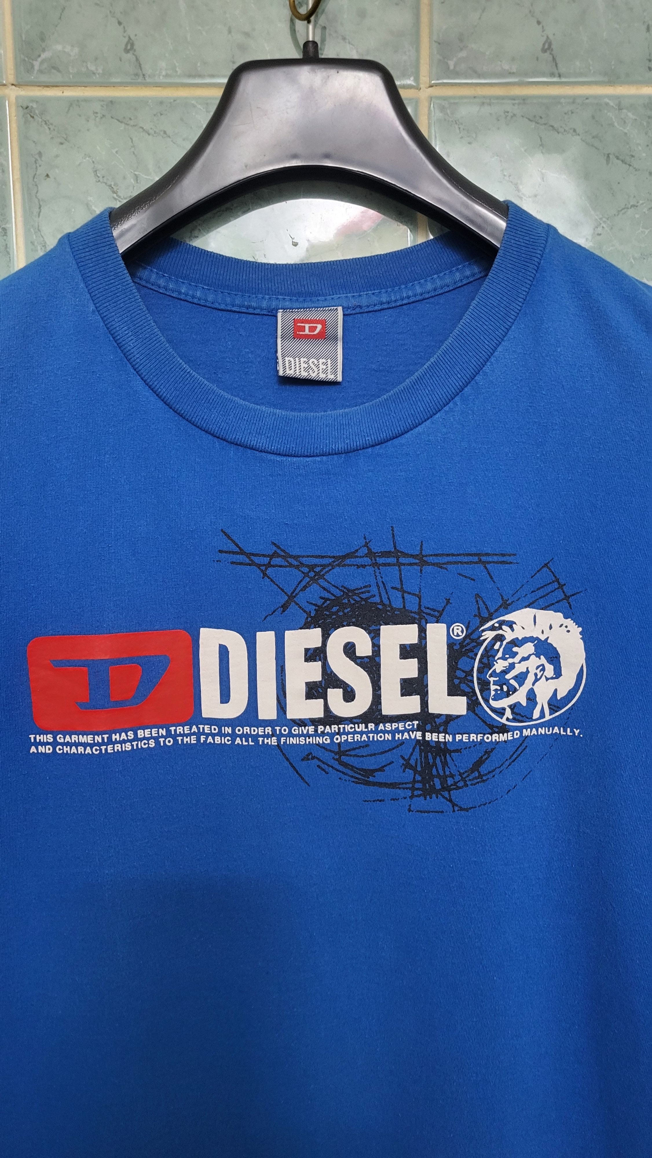 Diesel Vintage T-shirts Diesel XL Streetwear Size US XL / EU 56 / 4 - 3 Thumbnail