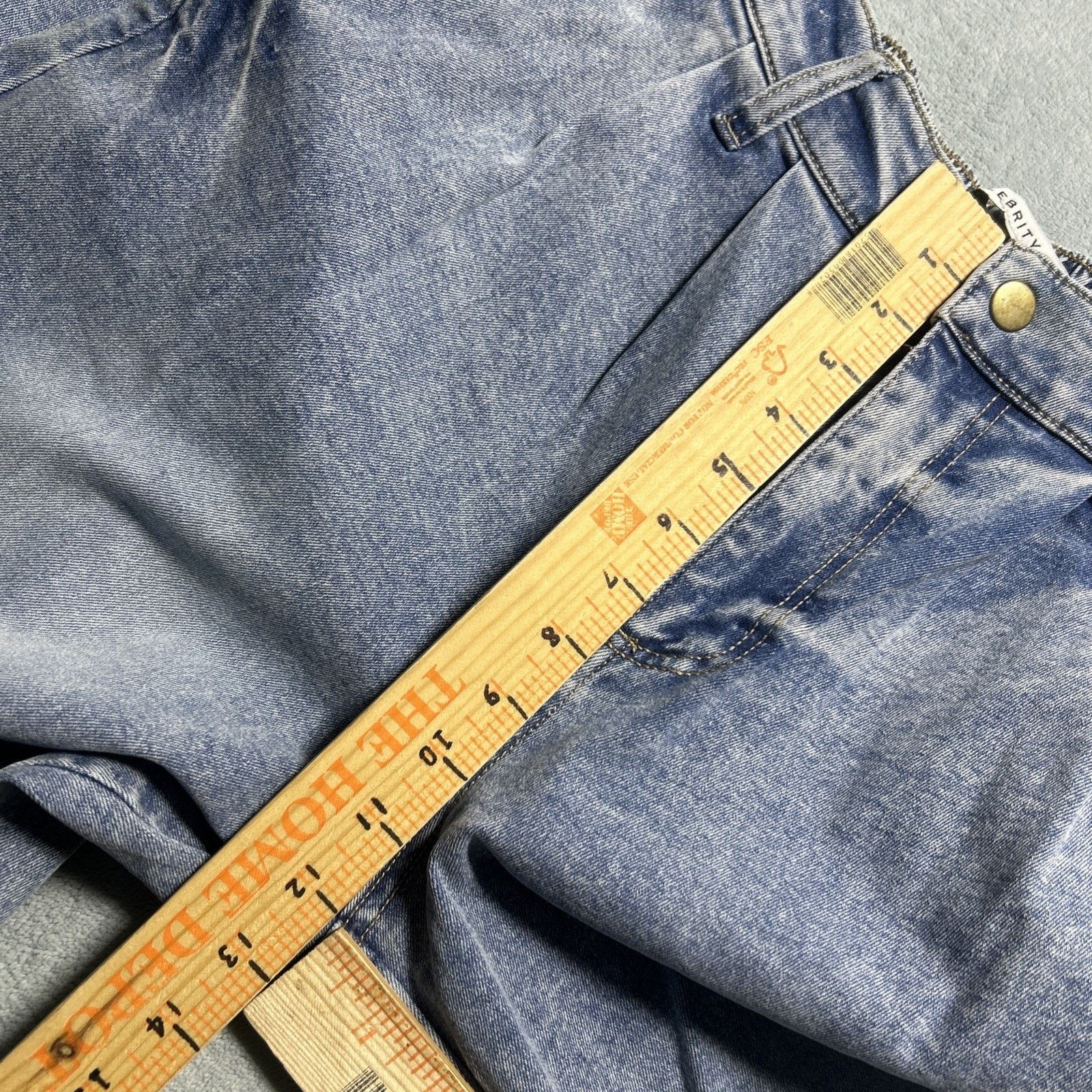 Wrangler 2000s Beyond Baggy Cargo Jeans Medium 34x27 Wide Strap Leg Size 30" / US 8 / IT 44 - 12 Thumbnail
