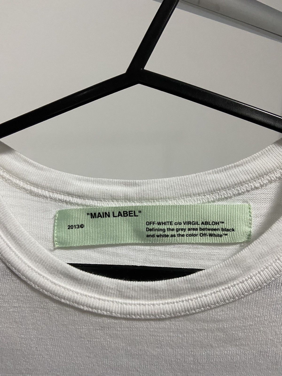Off-White × Vintage Off white Mona Lisa big print t shirt 2018 Size US M / EU 48-50 / 2 - 7 Thumbnail