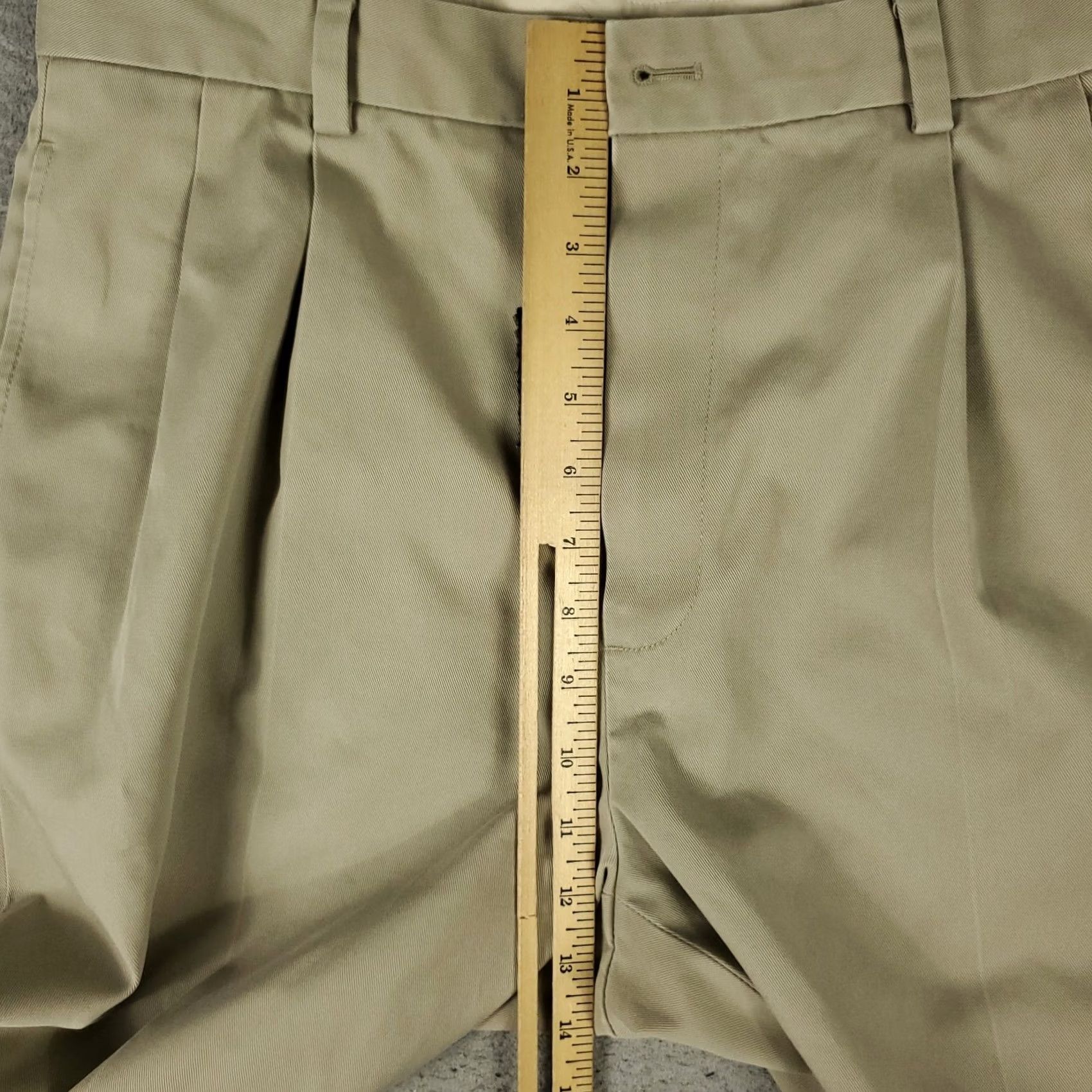 Brooks Brothers Brooks Brothers Pants Mens 34x31 Chino Beige Pleated Traditional Straight Fit Regular Vintage No (distressed) Size US 34 / EU 50 - 6 Thumbnail