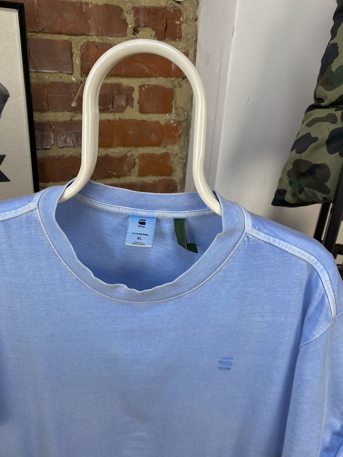 G-Star G-Star Raw Lash R T S/S Garment Dyed T shirt Size US XL / EU 56 / 4 - 4 Thumbnail