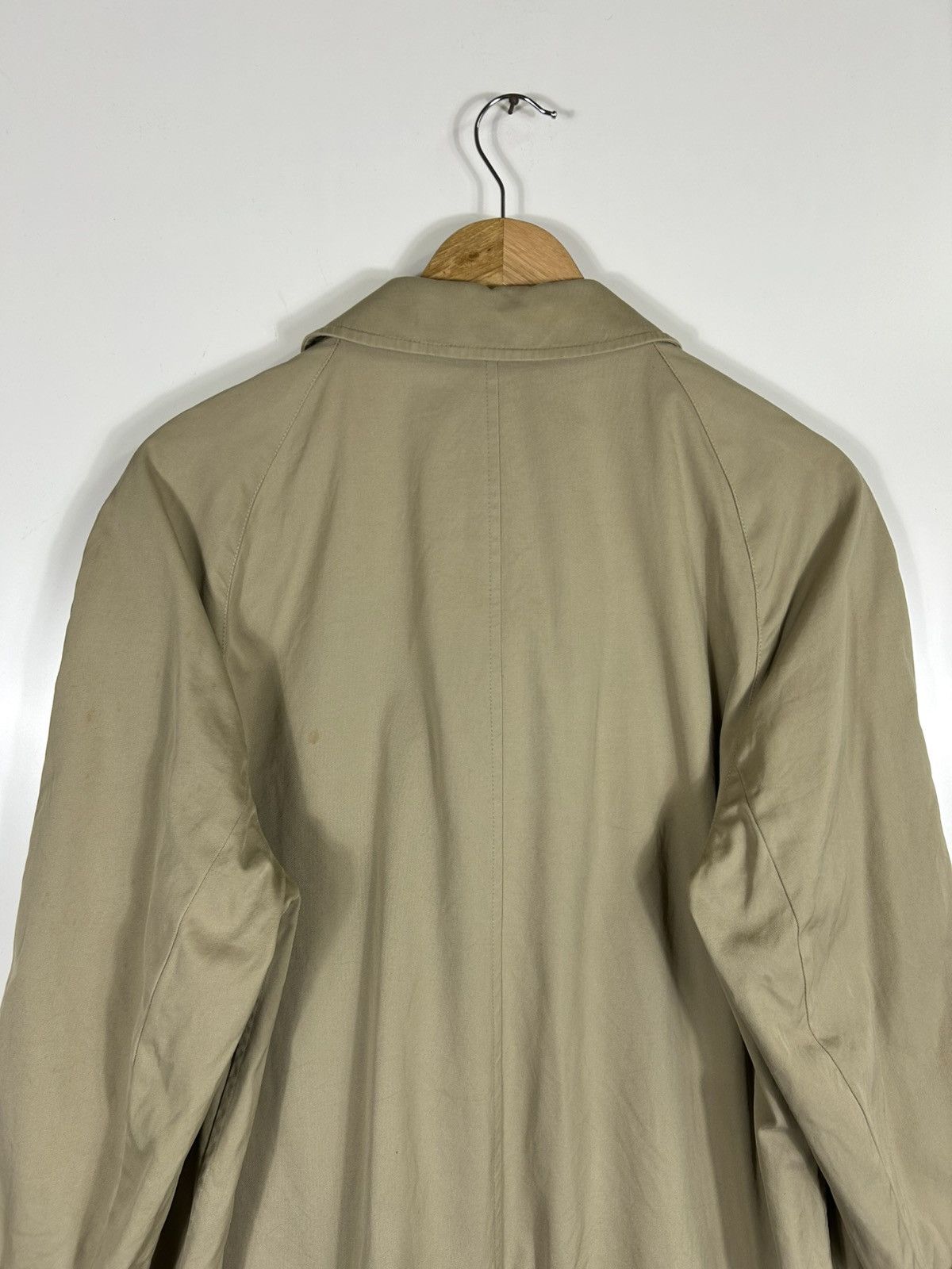 Aquascutum ⚡️Vintage Aquascutum Khakis Button Long Coat Jacket Size US M / EU 48-50 / 2 - 19 Thumbnail