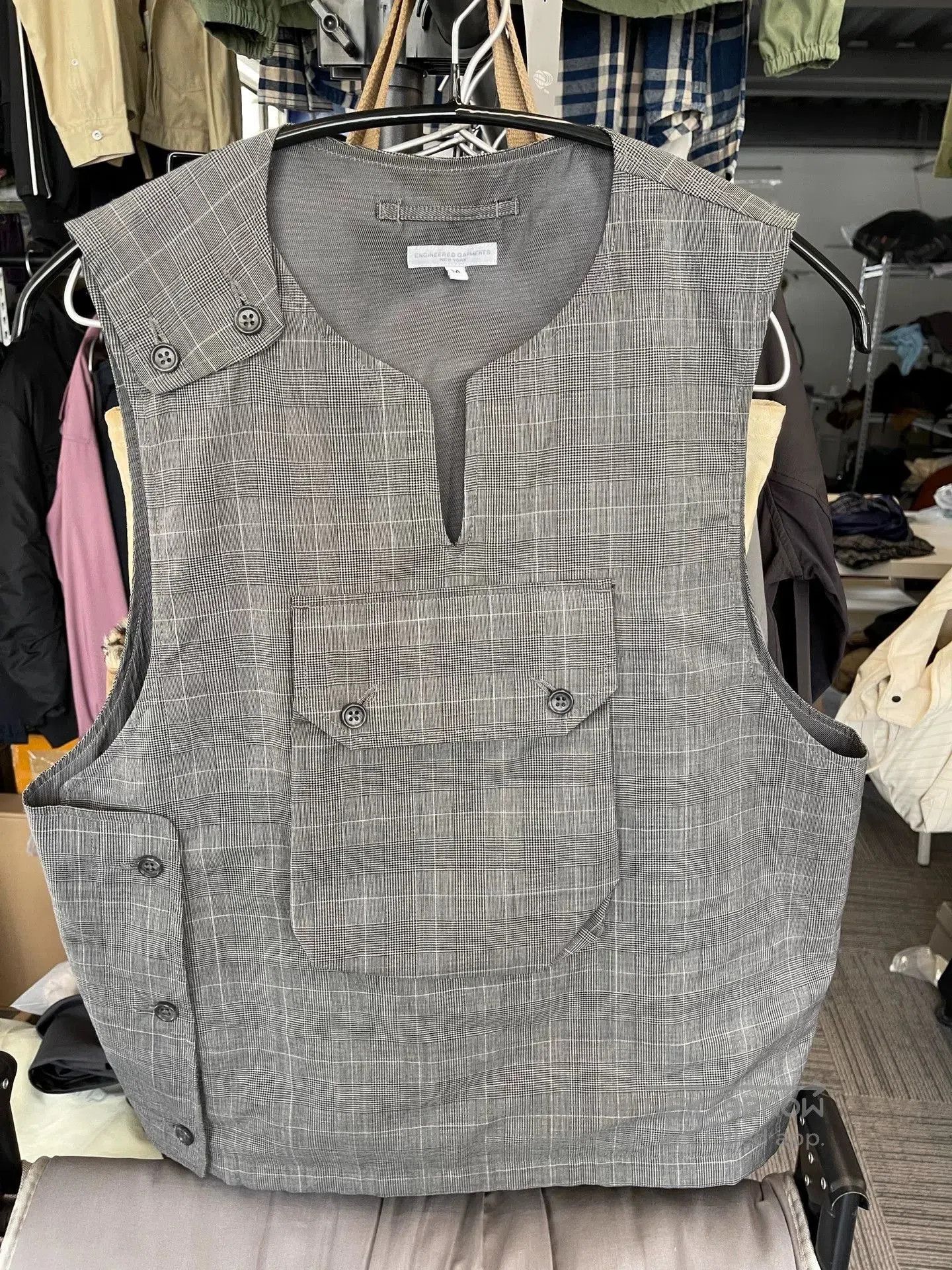 Engineered Garments Engineered Garments Houndstooth Wool Vest. Size US M / EU 48-50 / 2 - 1 Thumbnail