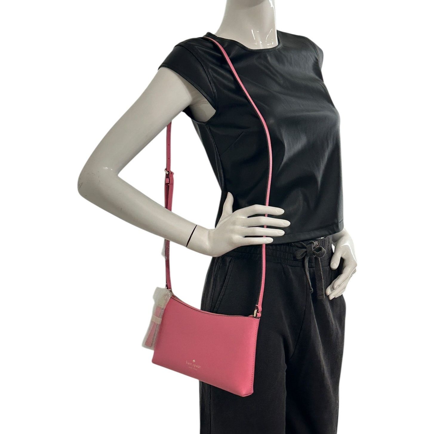 Kate Spade Kate Spade Sadie Small Crossbody Bag Blossom Pink Size ONE SIZE - 7 Thumbnail