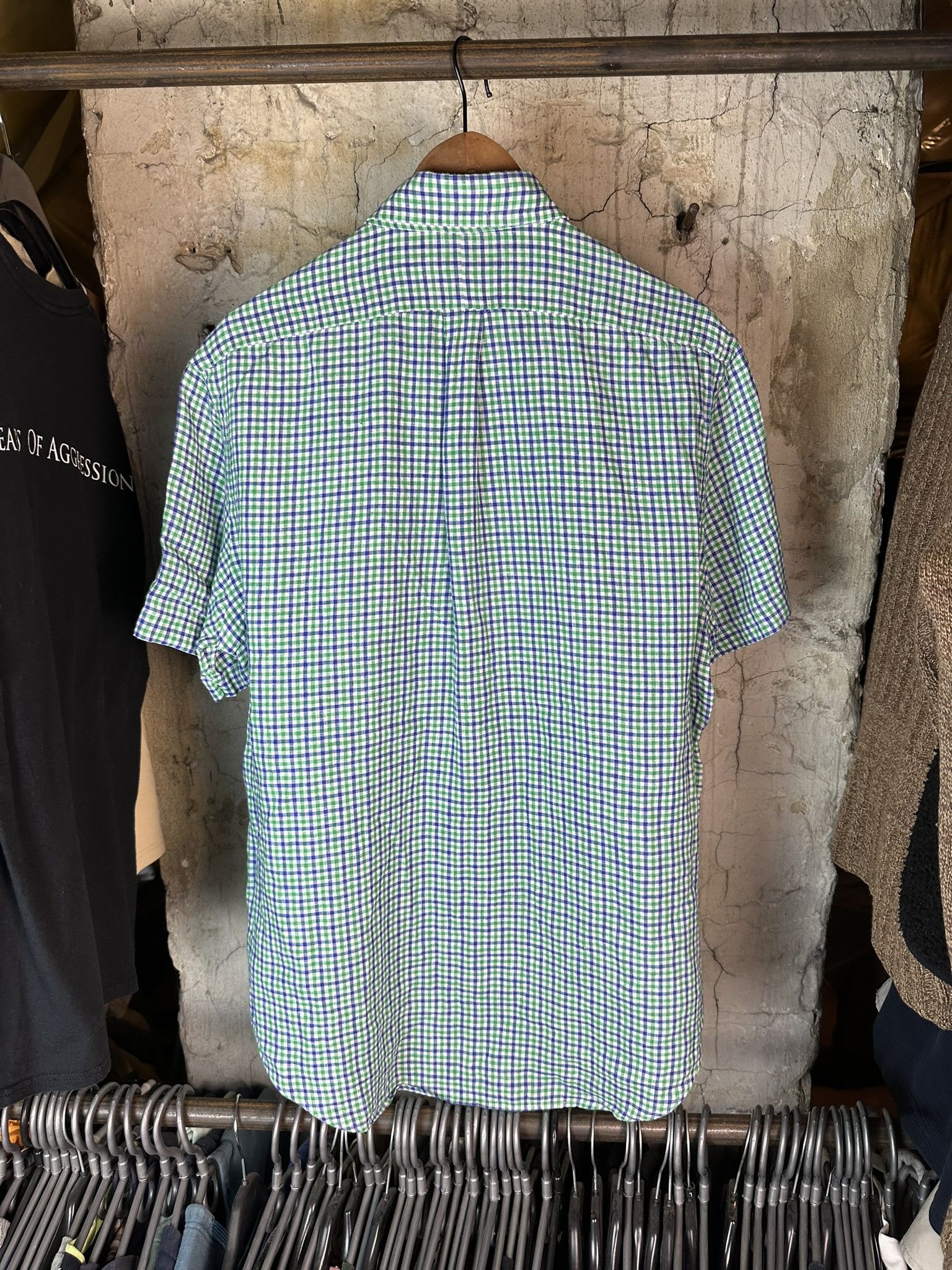 Ralph Lauren Ralph Lauren Linen Checked Button Up Shirt Size US L / EU 52-54 / 3 - 9 Thumbnail